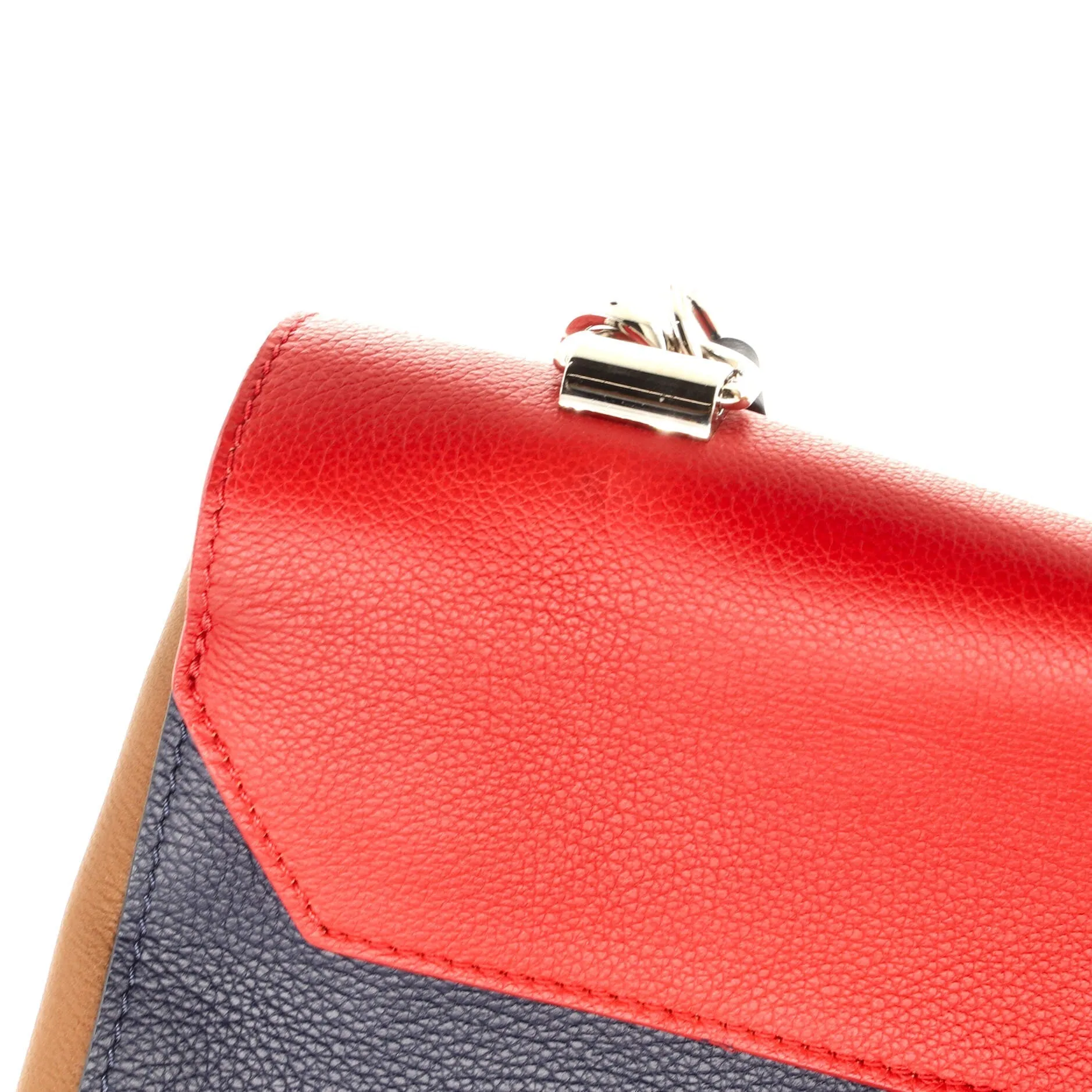 Designer Lockme II Handbag Leather