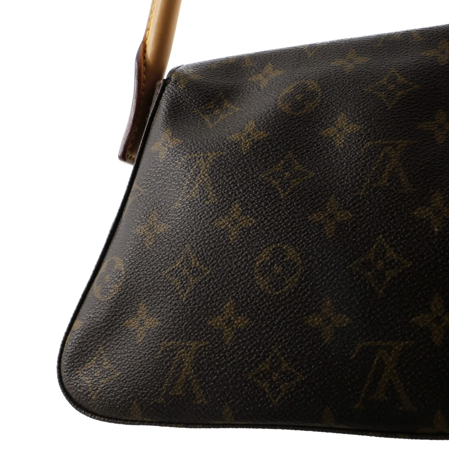 Designer Looping Handbag Monogram Canvas Mini