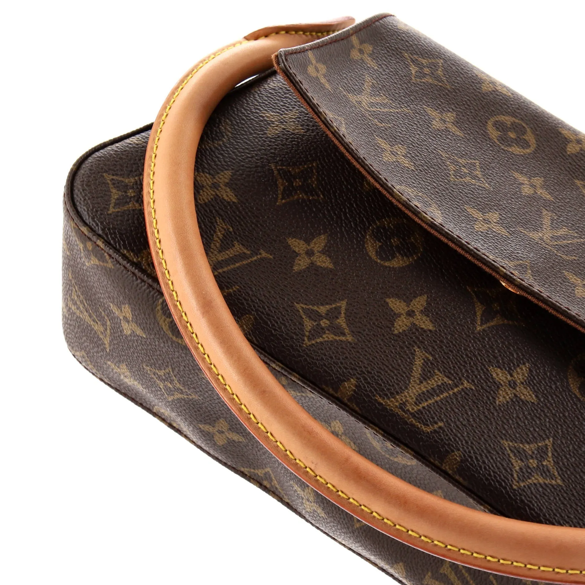 Designer Looping Handbag Monogram Canvas Mini