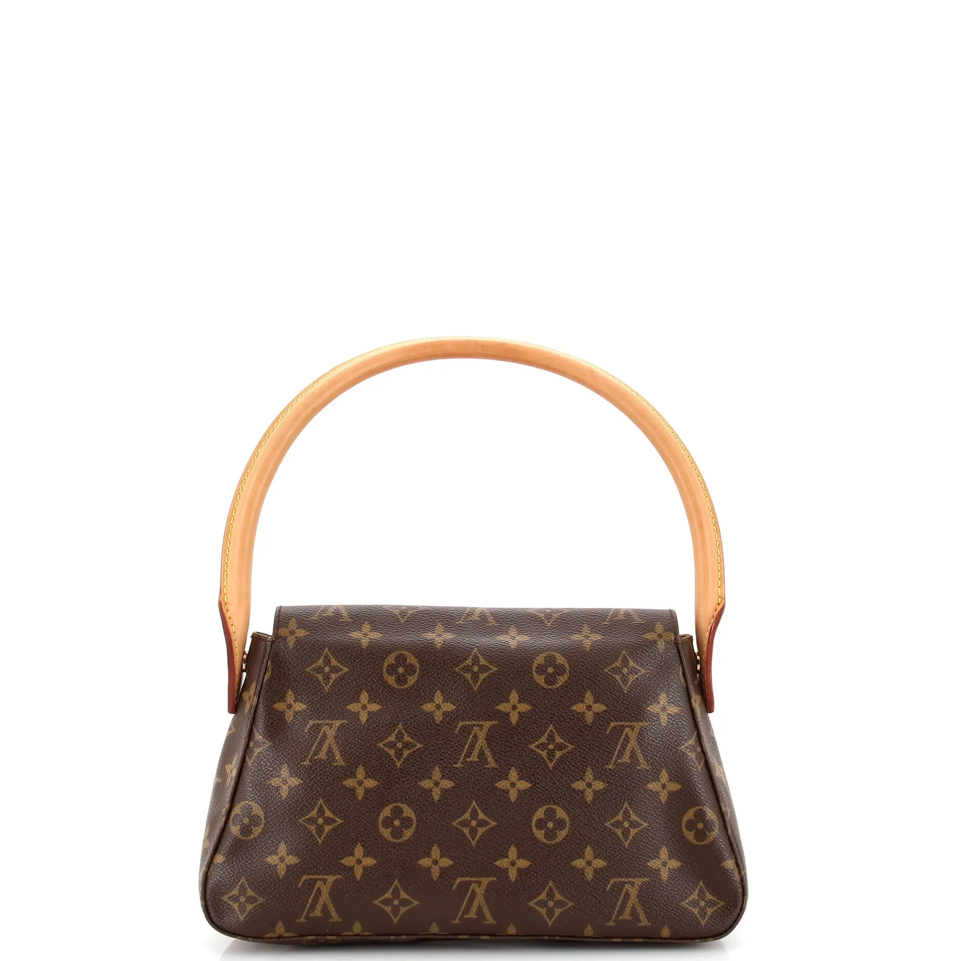 Designer Looping Handbag Monogram Canvas Mini
