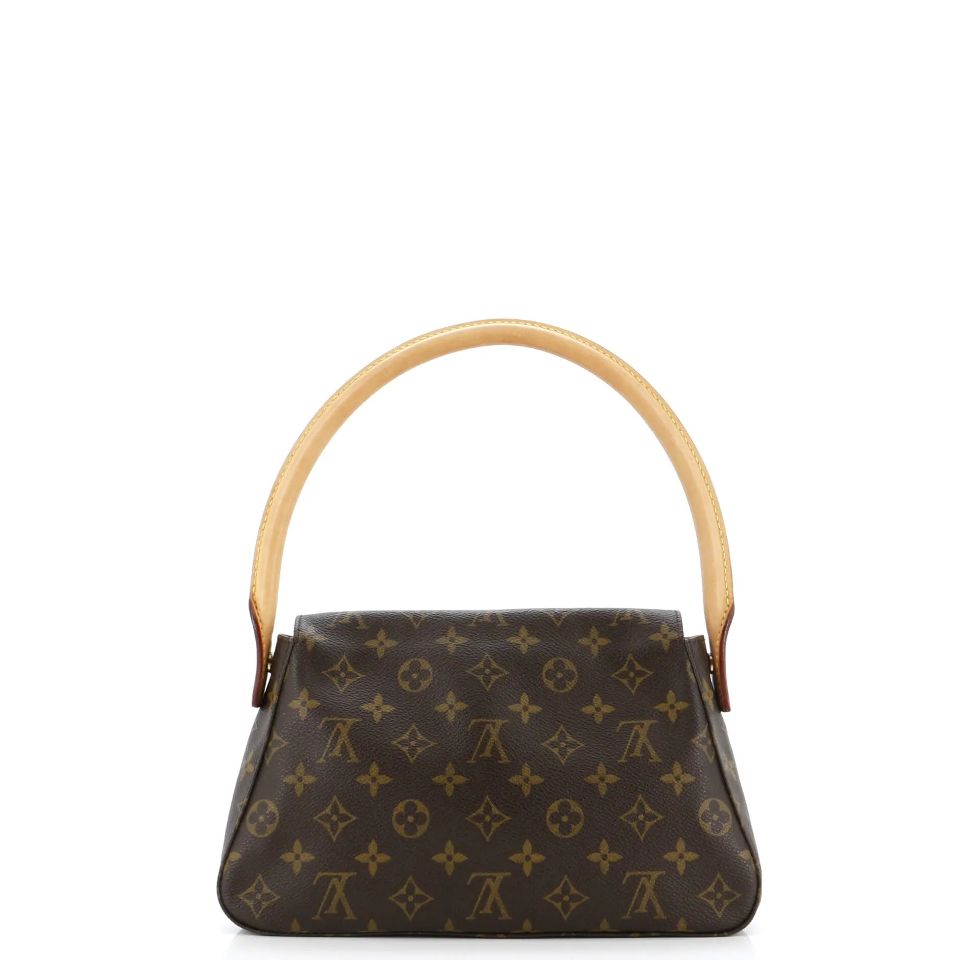 Designer Looping Handbag Monogram Canvas Mini
