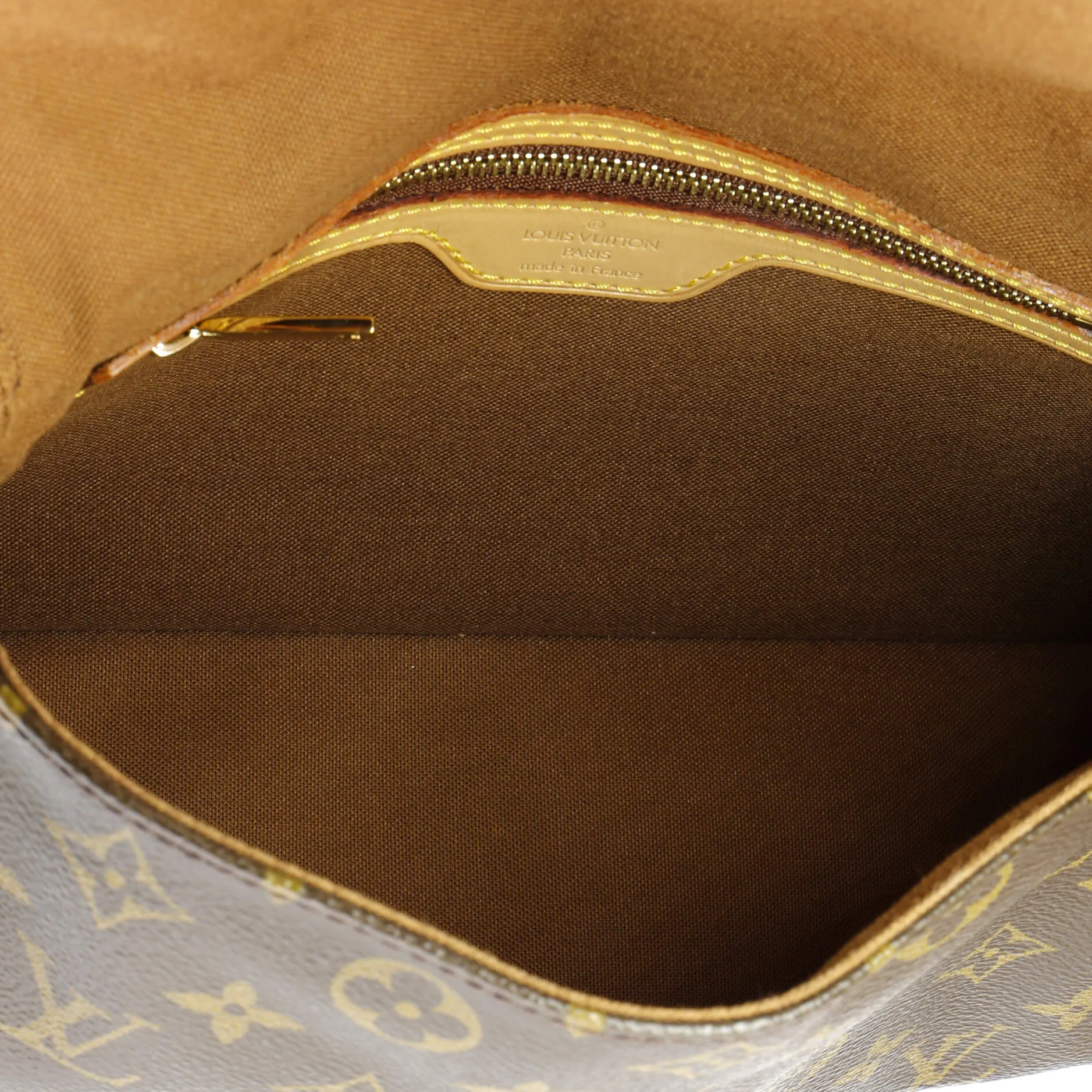 Designer Looping Handbag Monogram Canvas Mini
