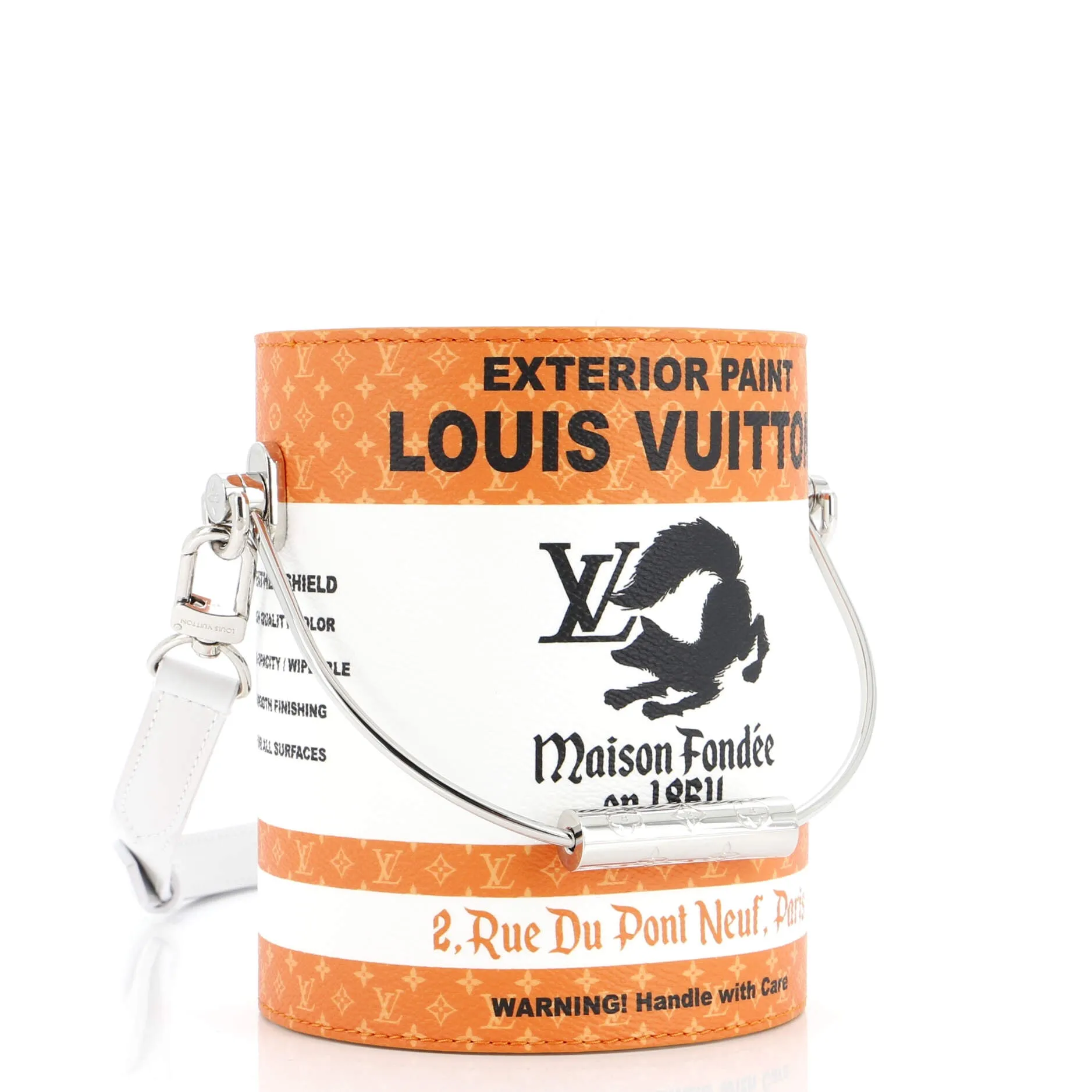 Designer LV Paint Can Bag Monogram Canvas and Leather