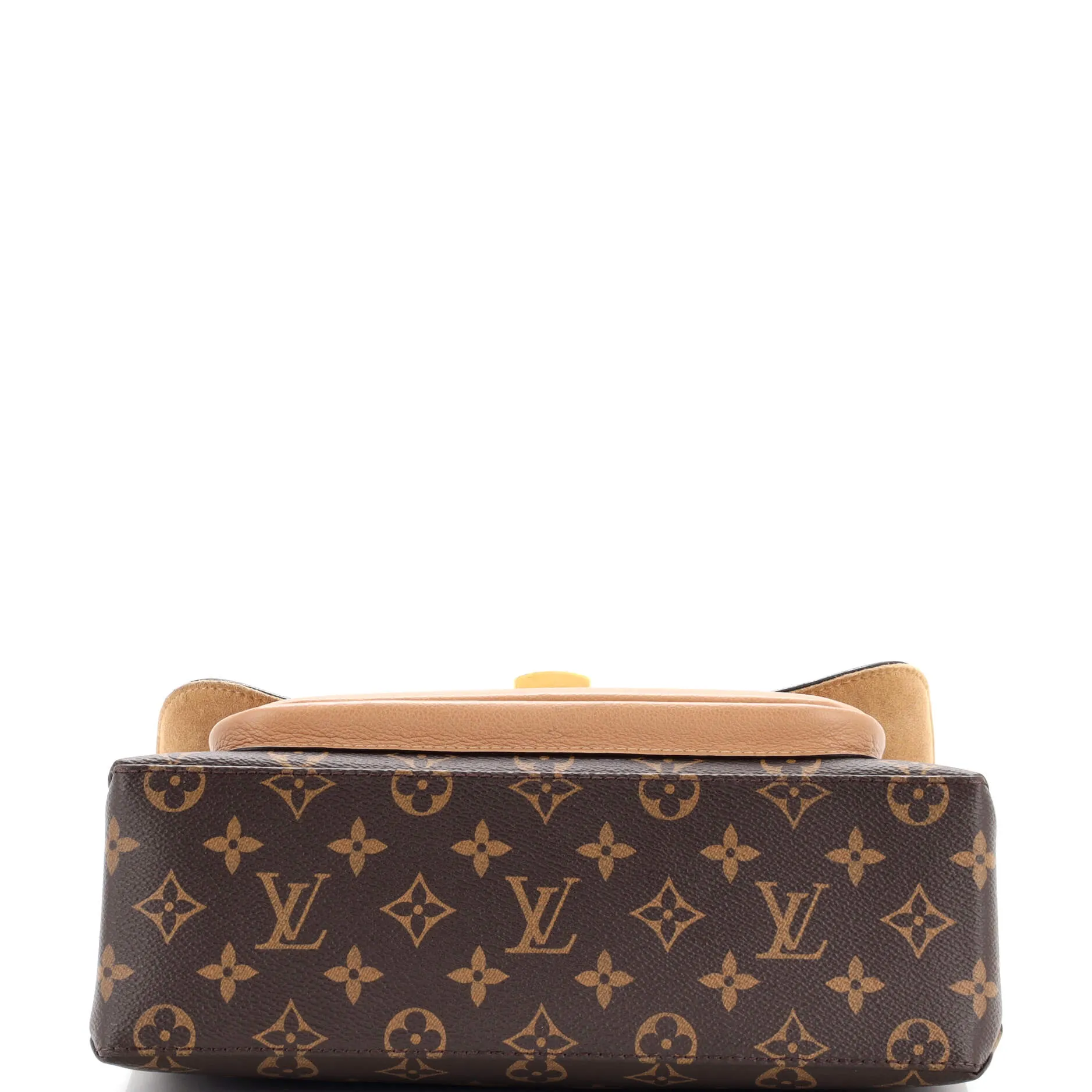 Designer Marignan Handbag Monogram Canvas with Leather