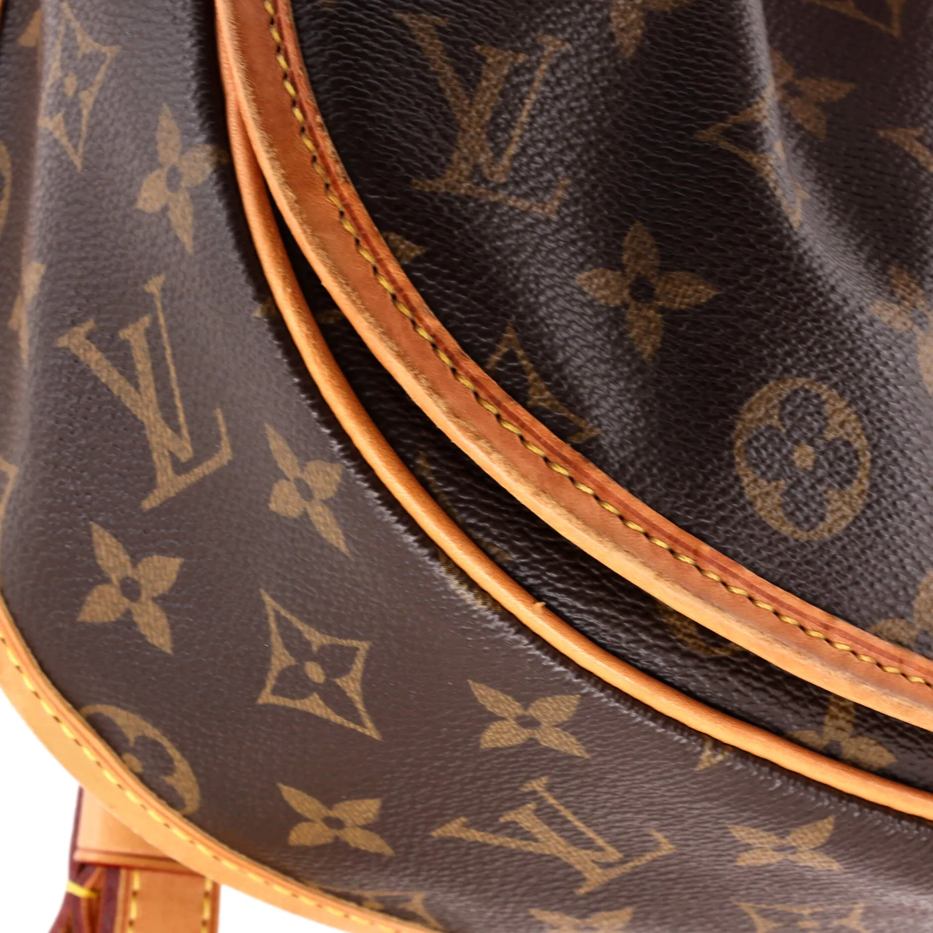 Designer Menilmontant Handbag Monogram Canvas PM