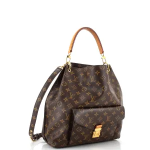Designer Metis Hobo Monogram Canvas
