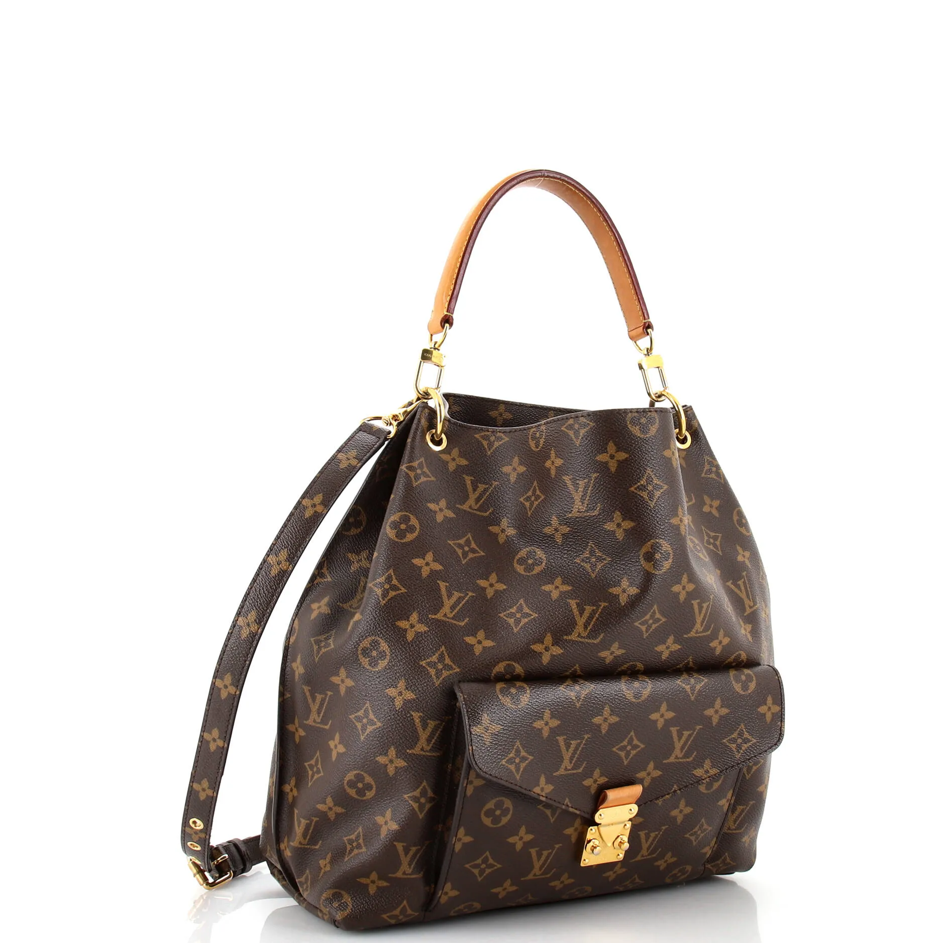 Designer Metis Hobo Monogram Canvas