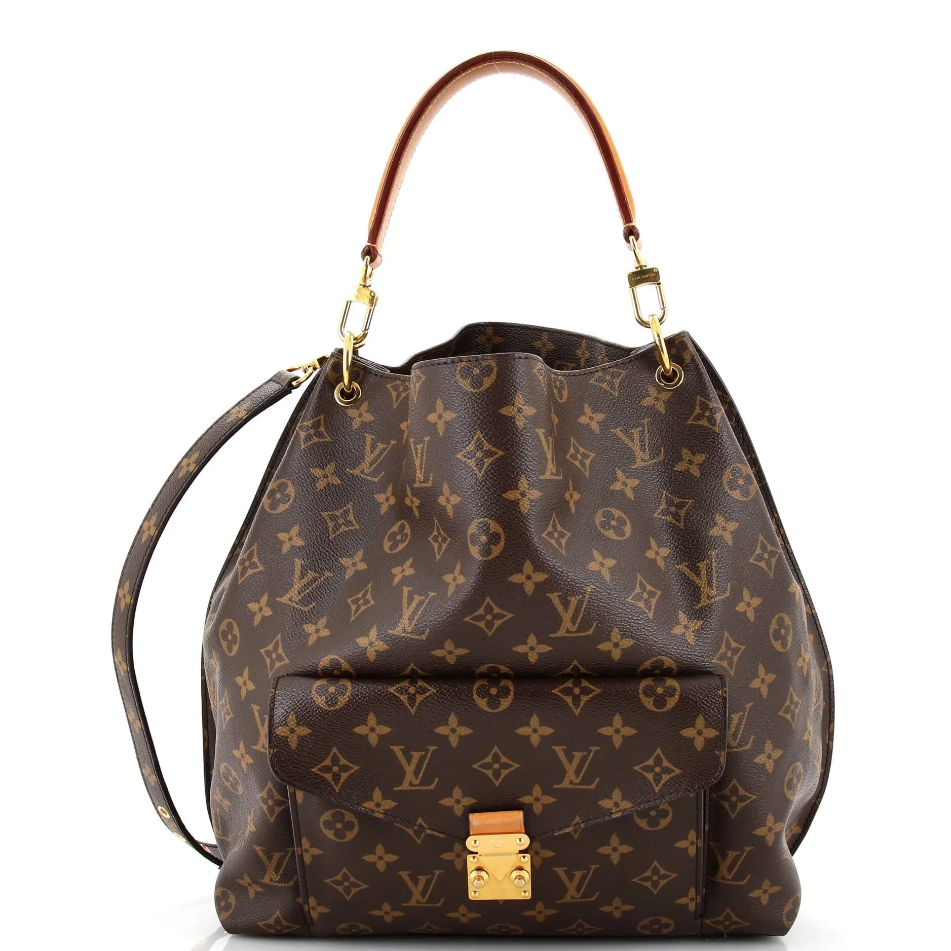 Designer Metis Hobo Monogram Canvas