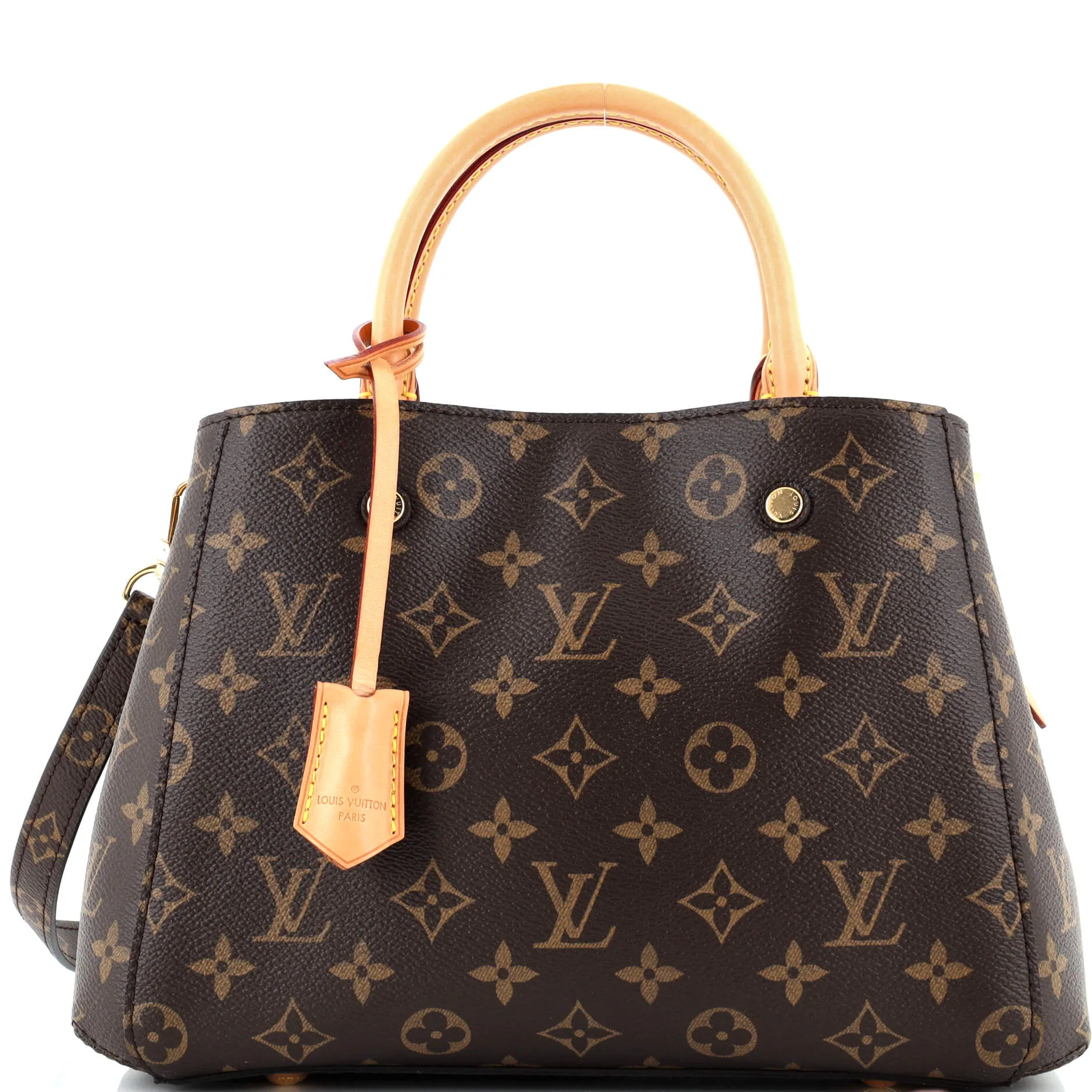 Designer Montaigne Handbag Monogram Canvas BB