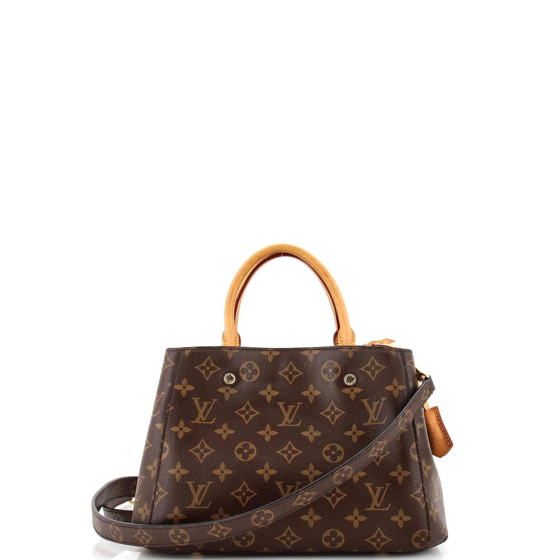 Designer Montaigne Handbag Monogram Canvas BB