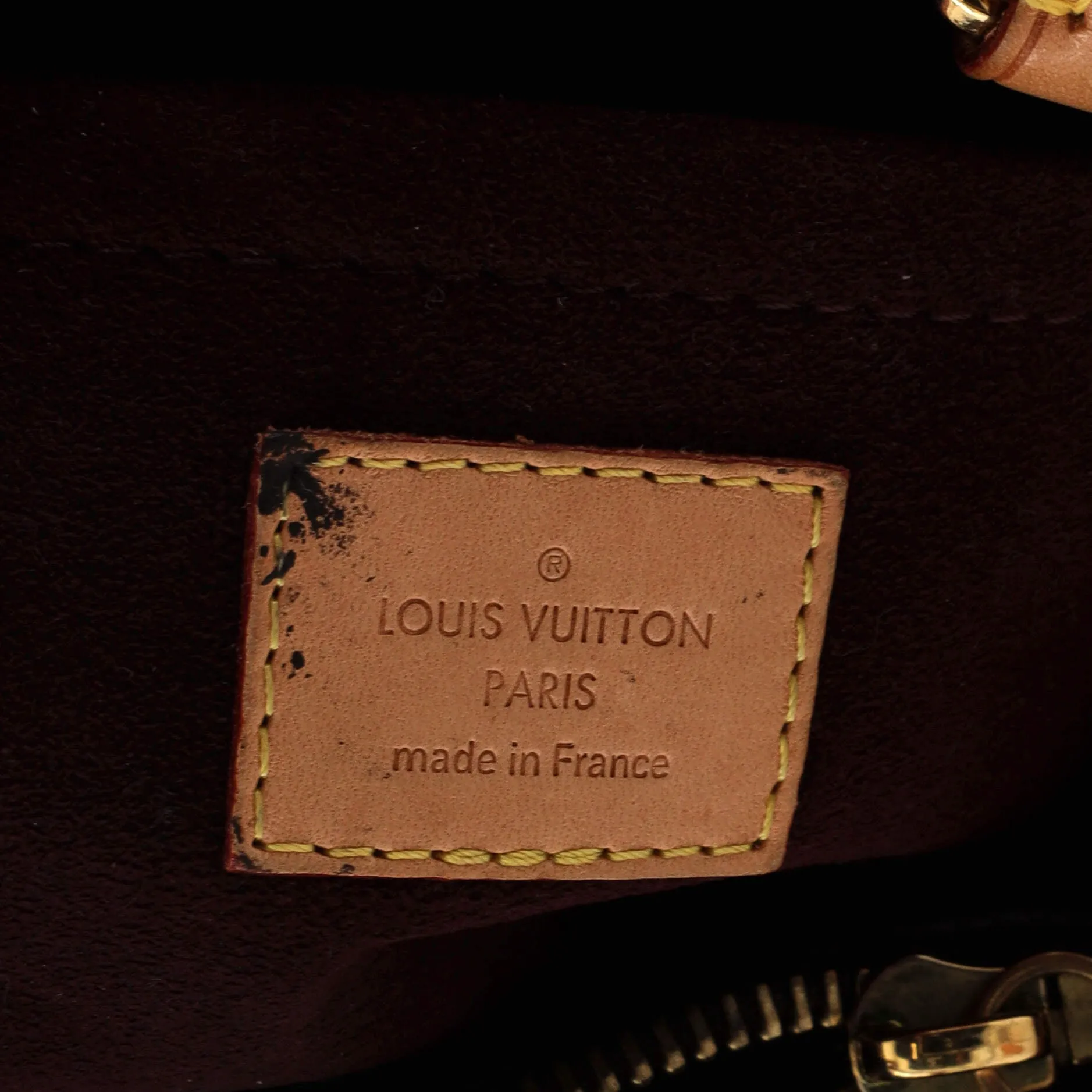 Designer Montaigne Handbag Monogram Canvas BB