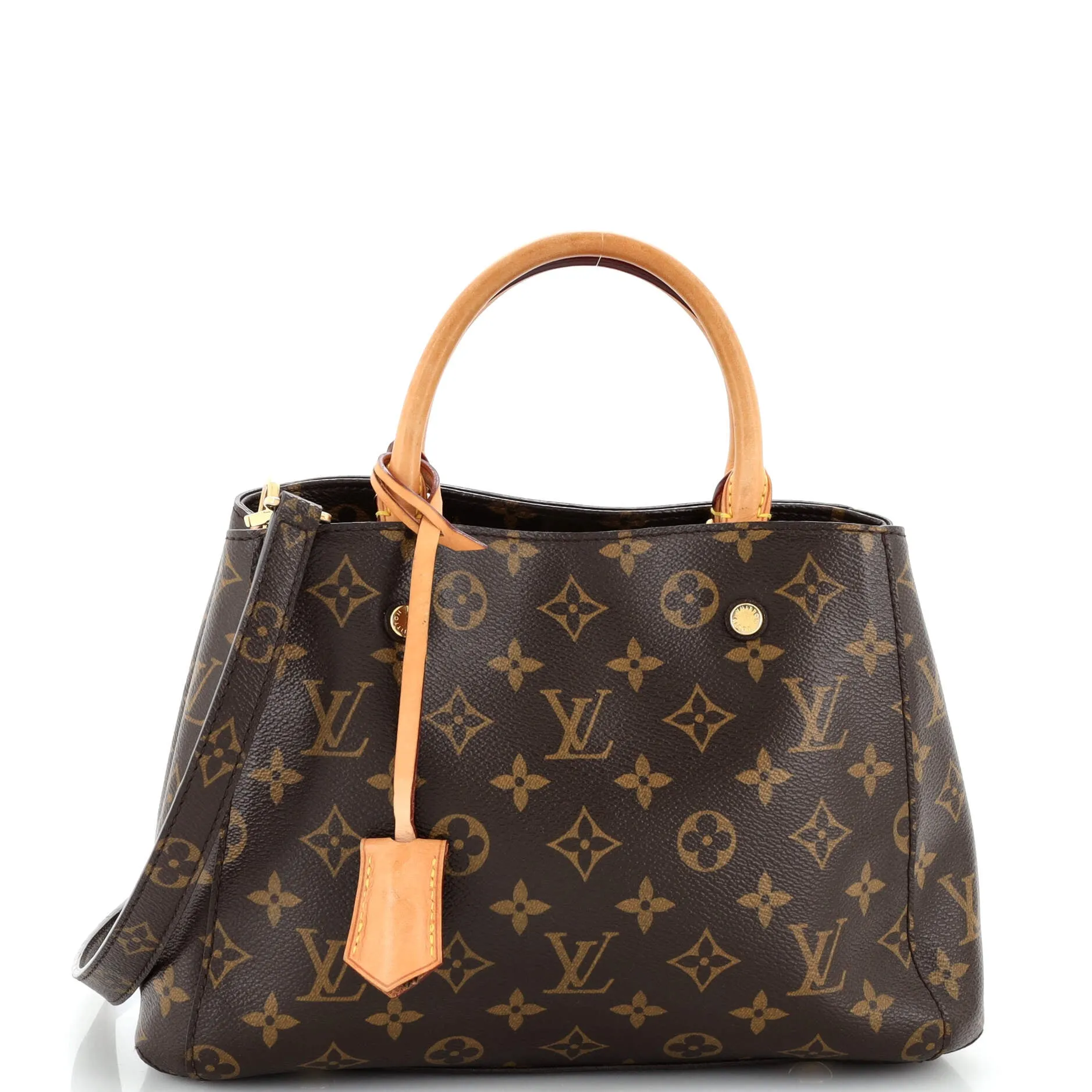 Designer Montaigne Handbag Monogram Canvas BB