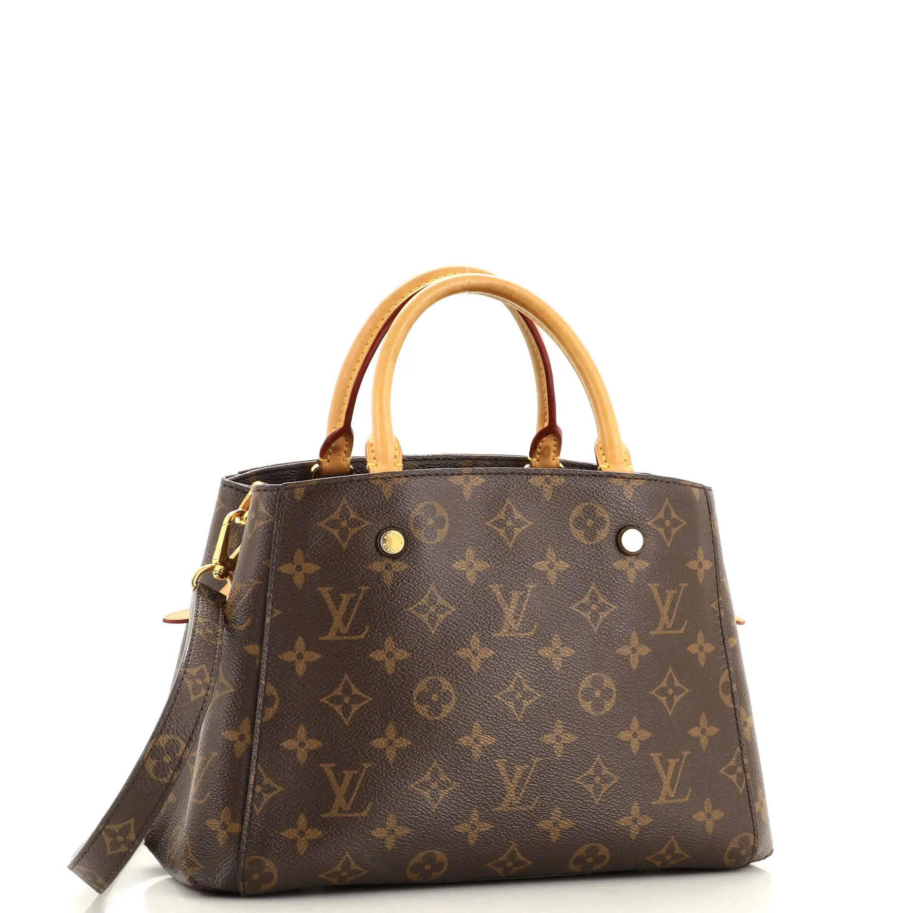 Designer Montaigne Handbag Monogram Canvas BB