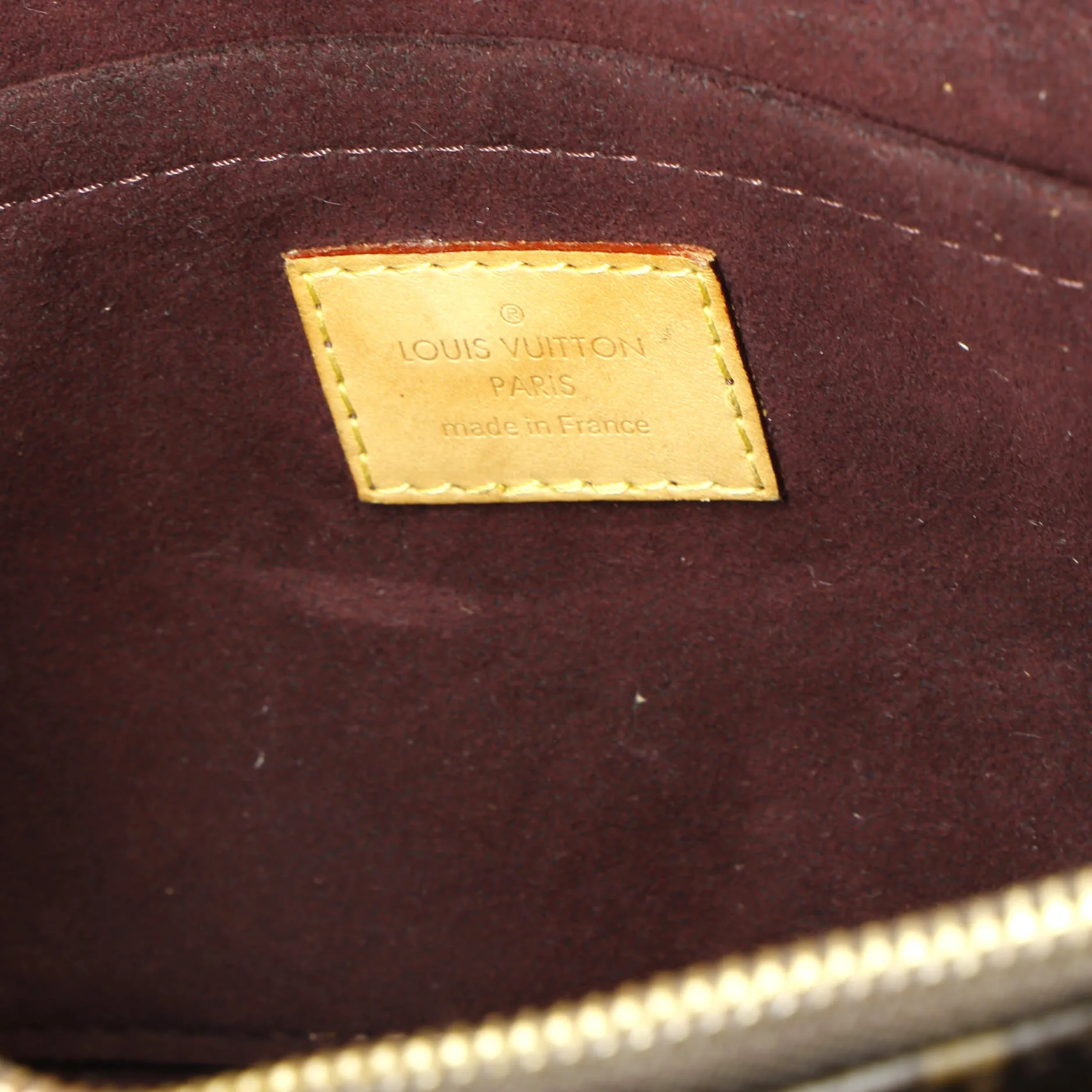 Designer Montaigne Handbag Monogram Canvas BB