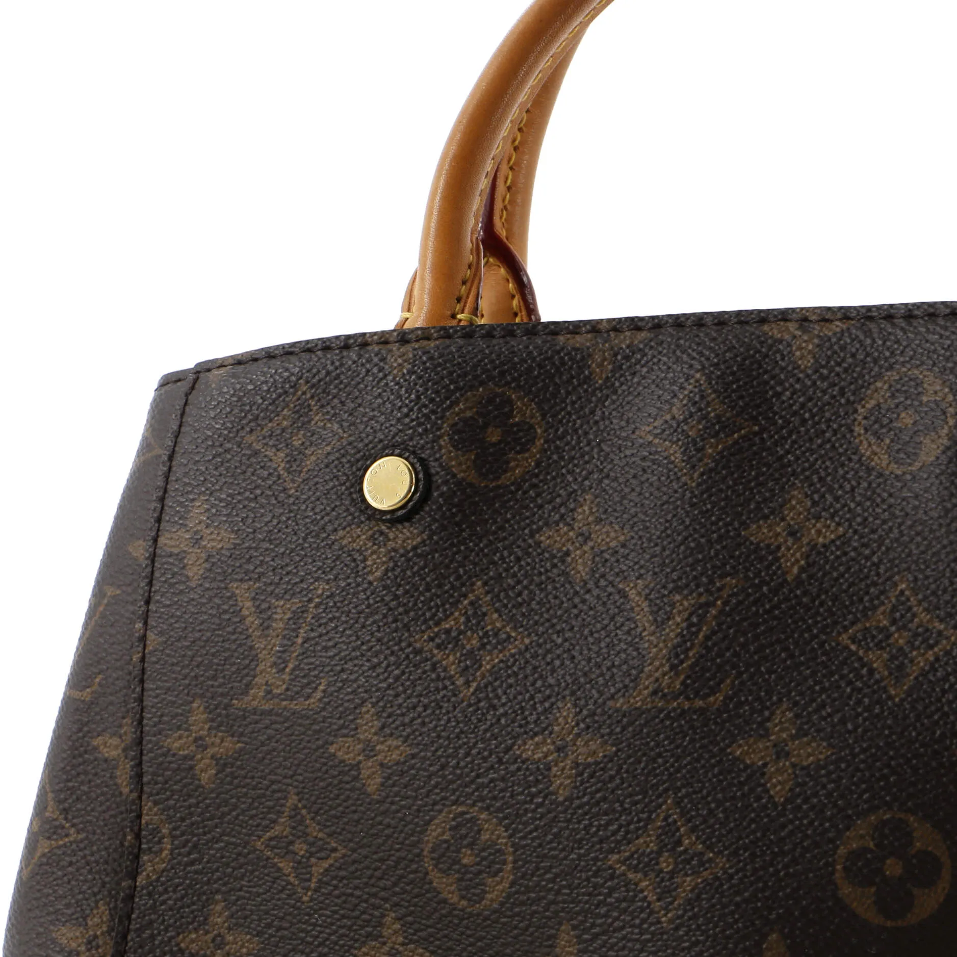 Designer Montaigne Handbag Monogram Canvas BB