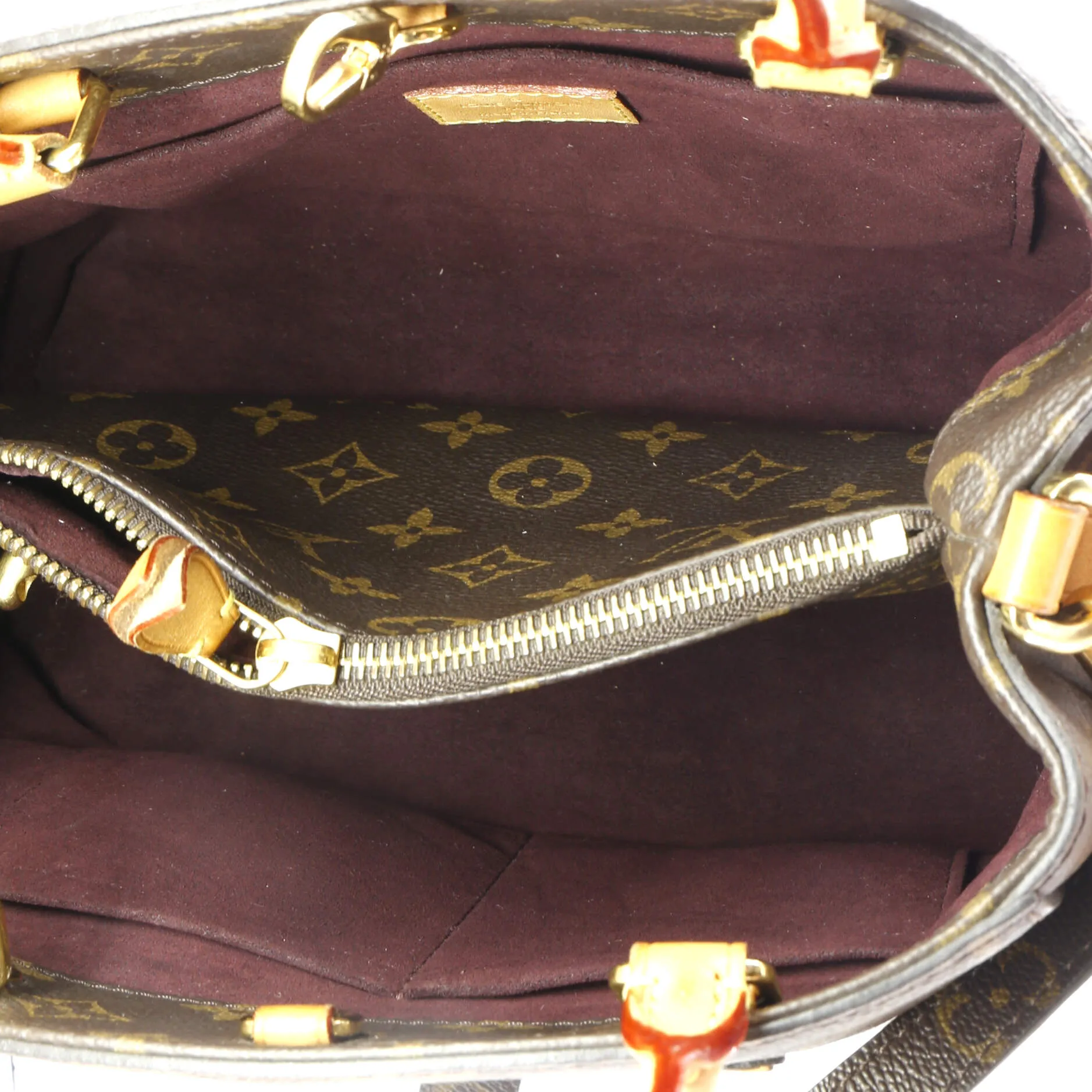 Designer Montaigne Handbag Monogram Canvas BB