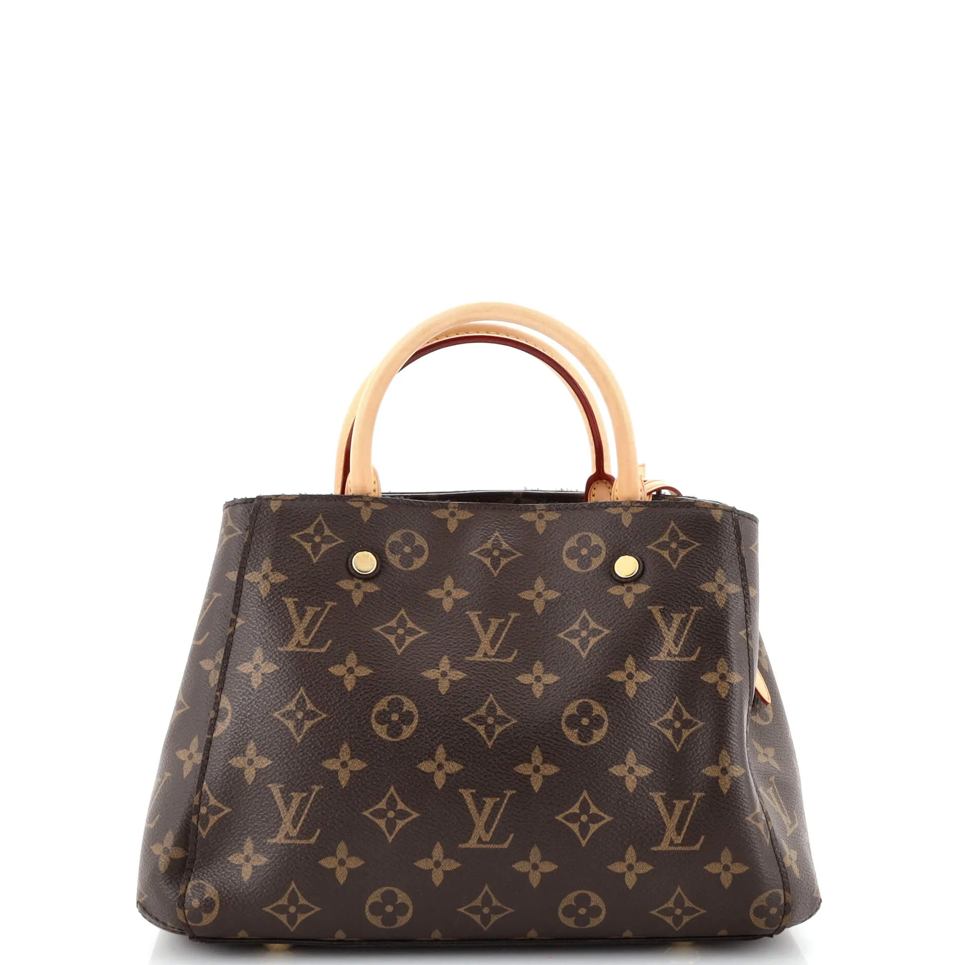 Designer Montaigne Handbag Monogram Canvas BB