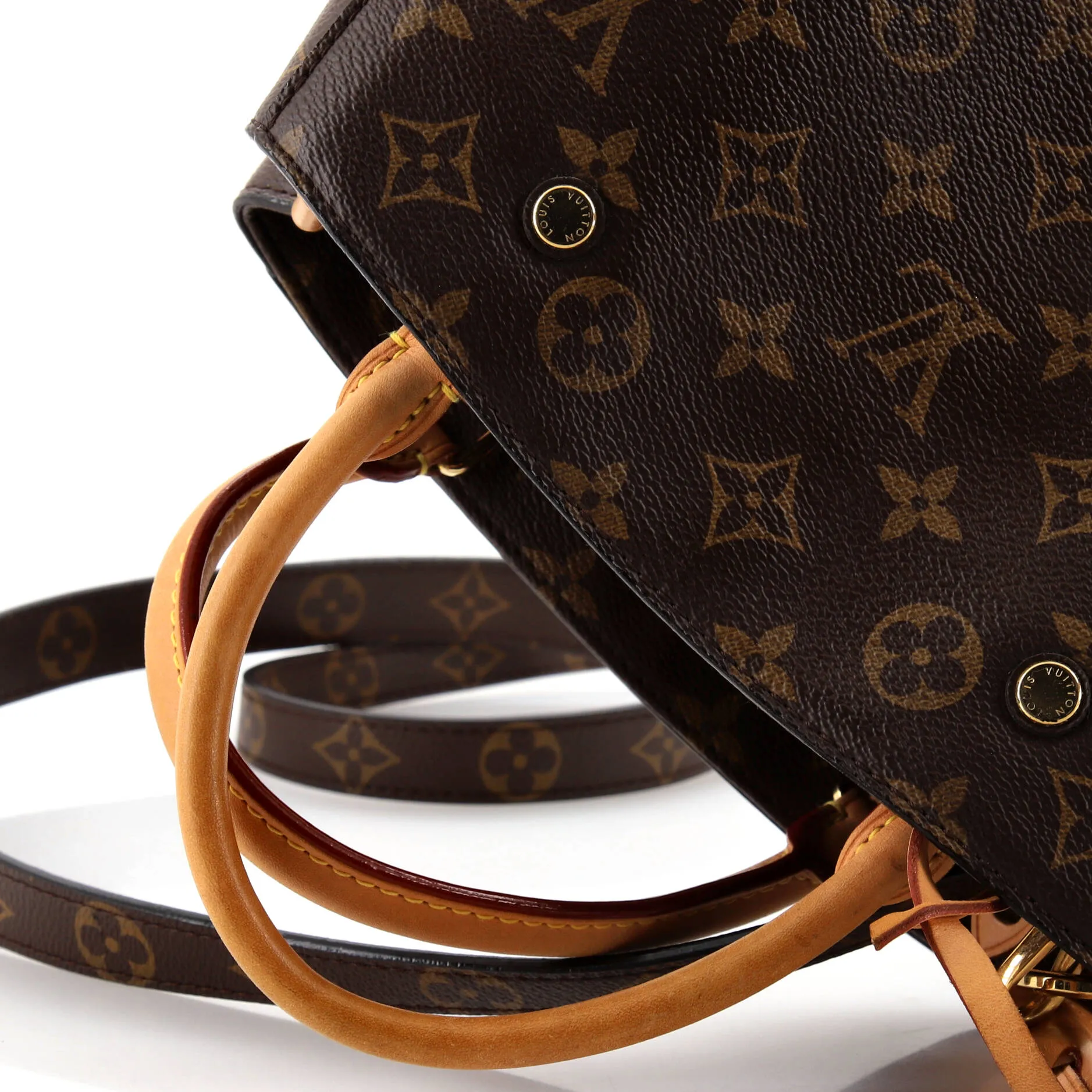 Designer Montaigne Handbag Monogram Canvas BB