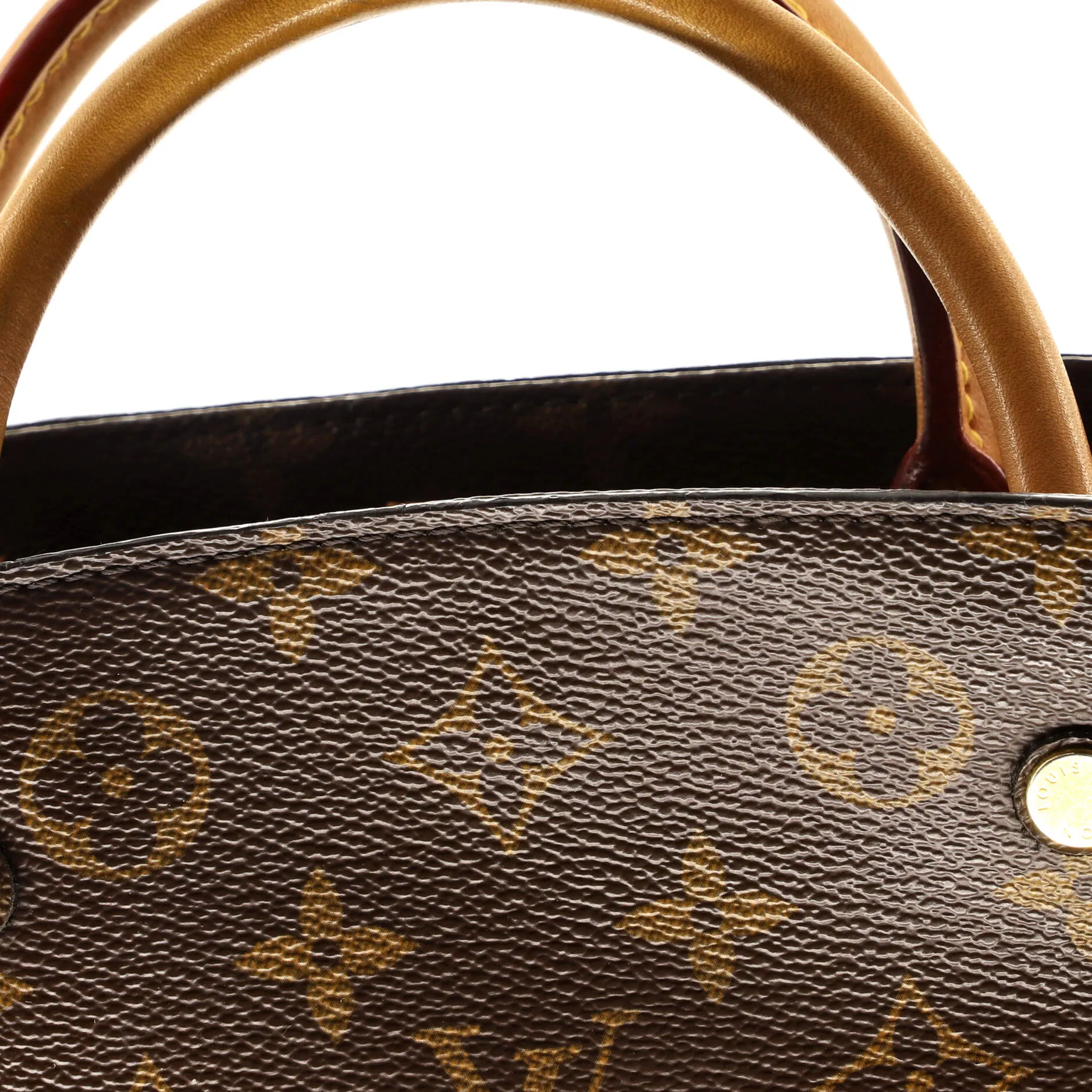 Designer Montaigne Handbag Monogram Canvas BB