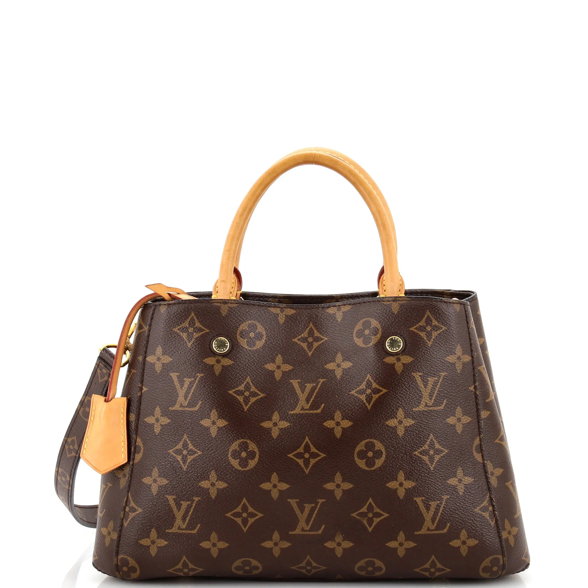Designer Montaigne Handbag Monogram Canvas BB