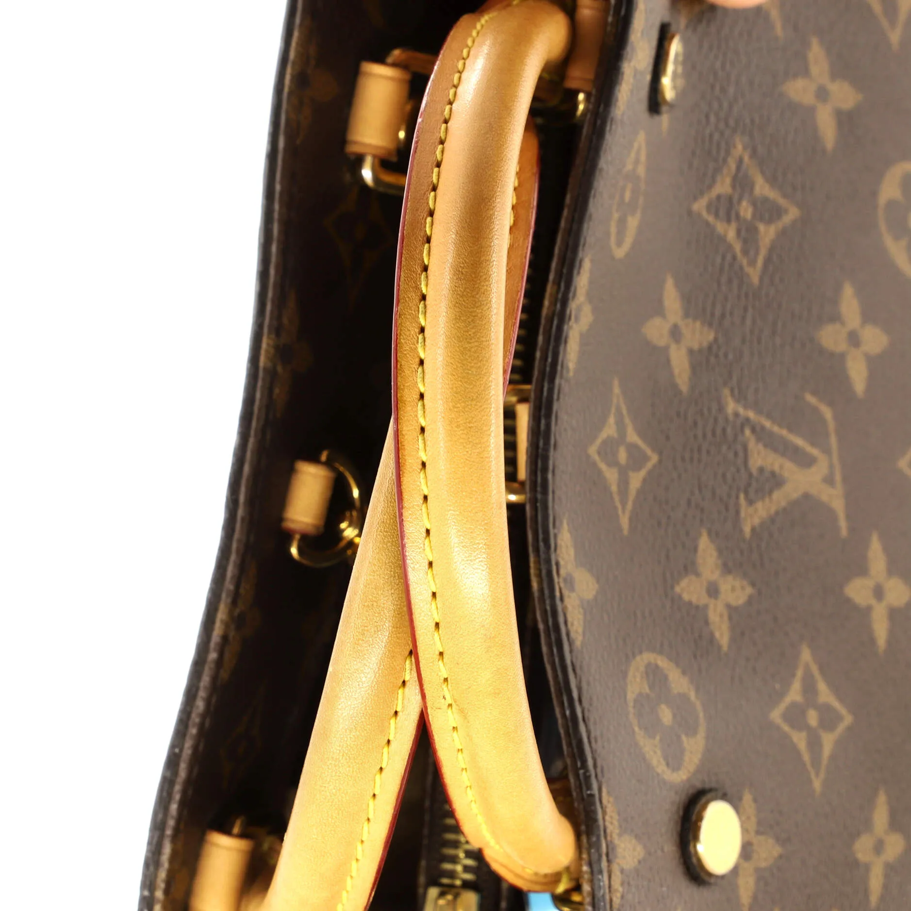Designer Montaigne Handbag Monogram Canvas BB