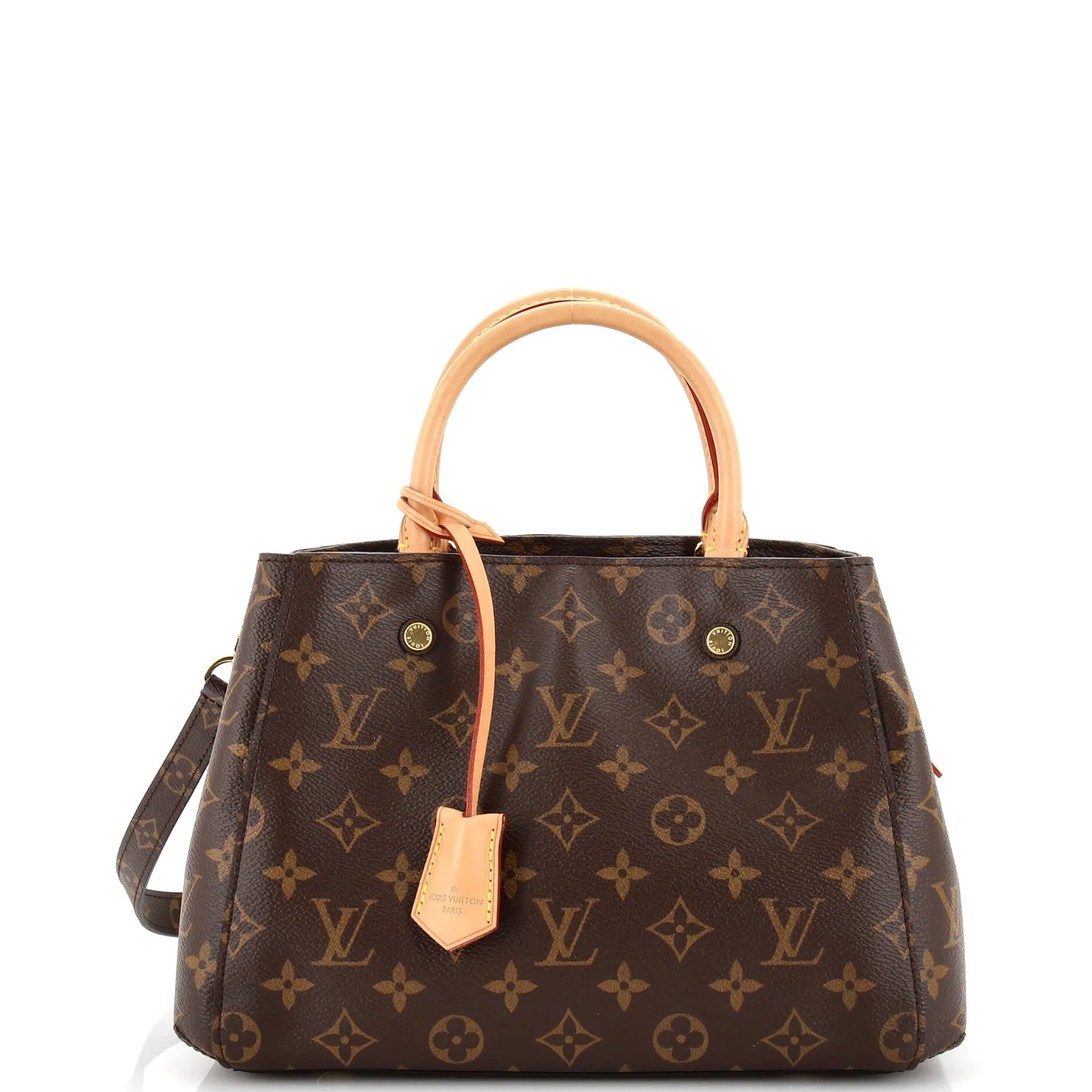 Designer Montaigne Handbag Monogram Canvas BB