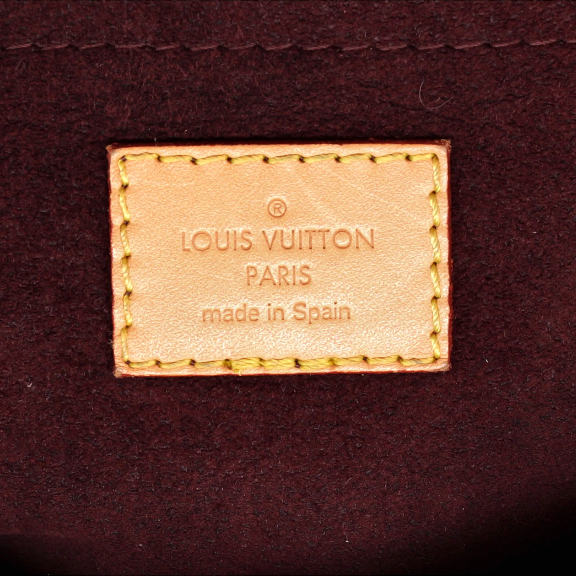 Designer Montaigne Handbag Monogram Canvas GM