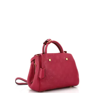 Designer Montaigne Handbag Monogram Empreinte Leather BB
