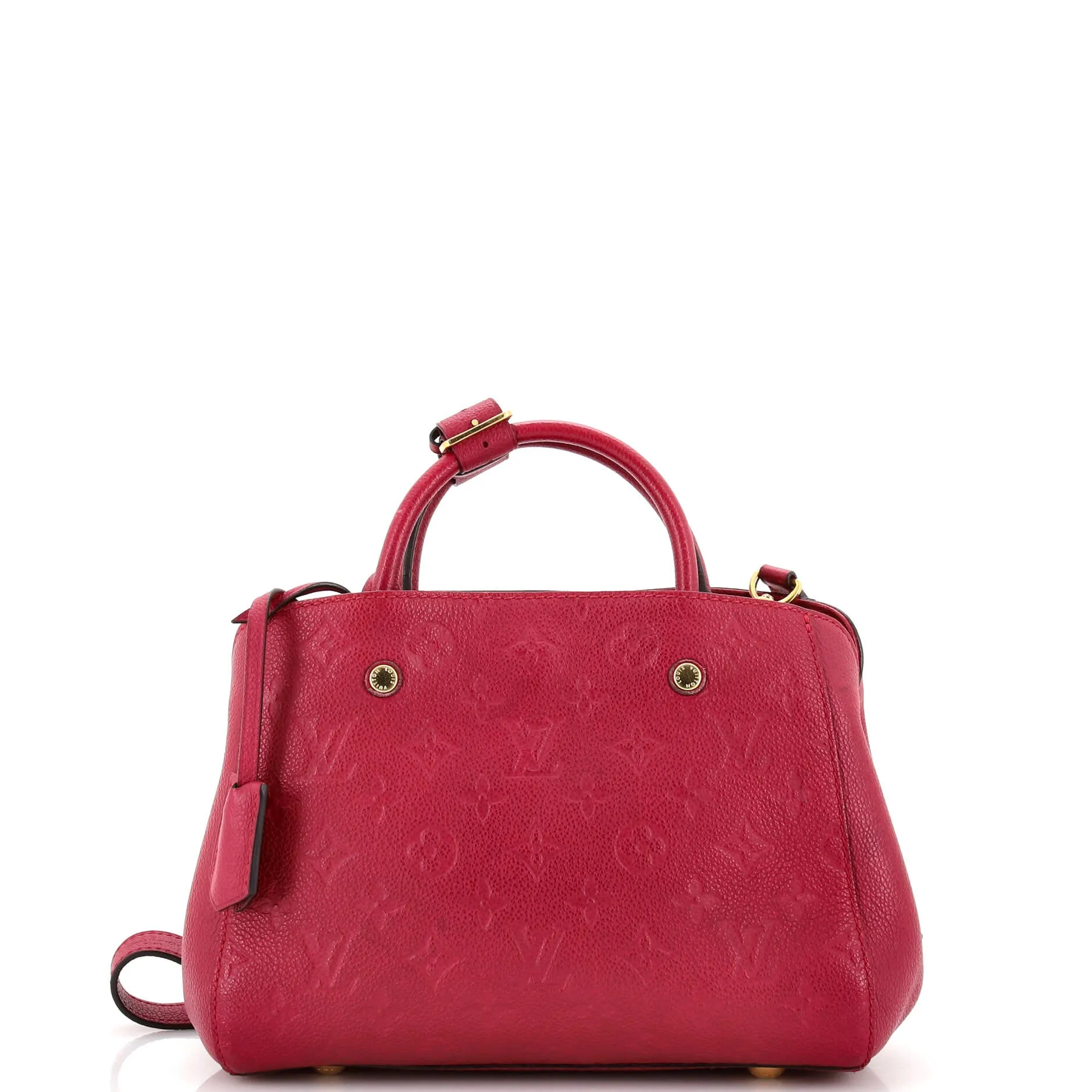 Designer Montaigne Handbag Monogram Empreinte Leather BB