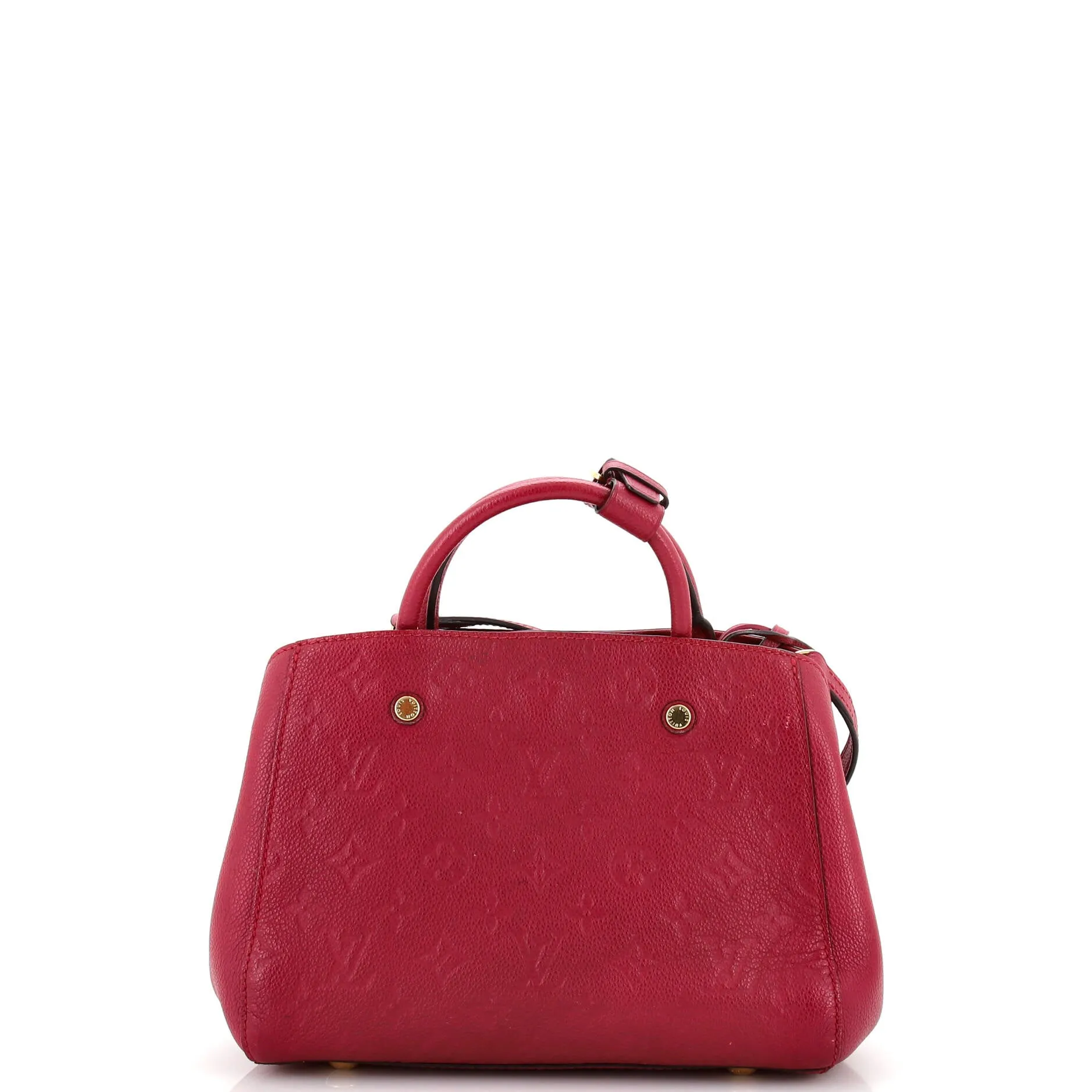 Designer Montaigne Handbag Monogram Empreinte Leather BB