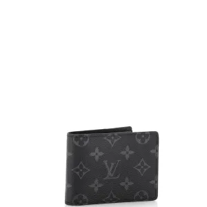 Designer Multiple Wallet Monogram Eclipse Canvas