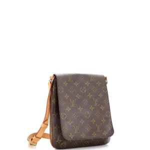 Designer Musette Salsa Handbag Monogram Canvas PM