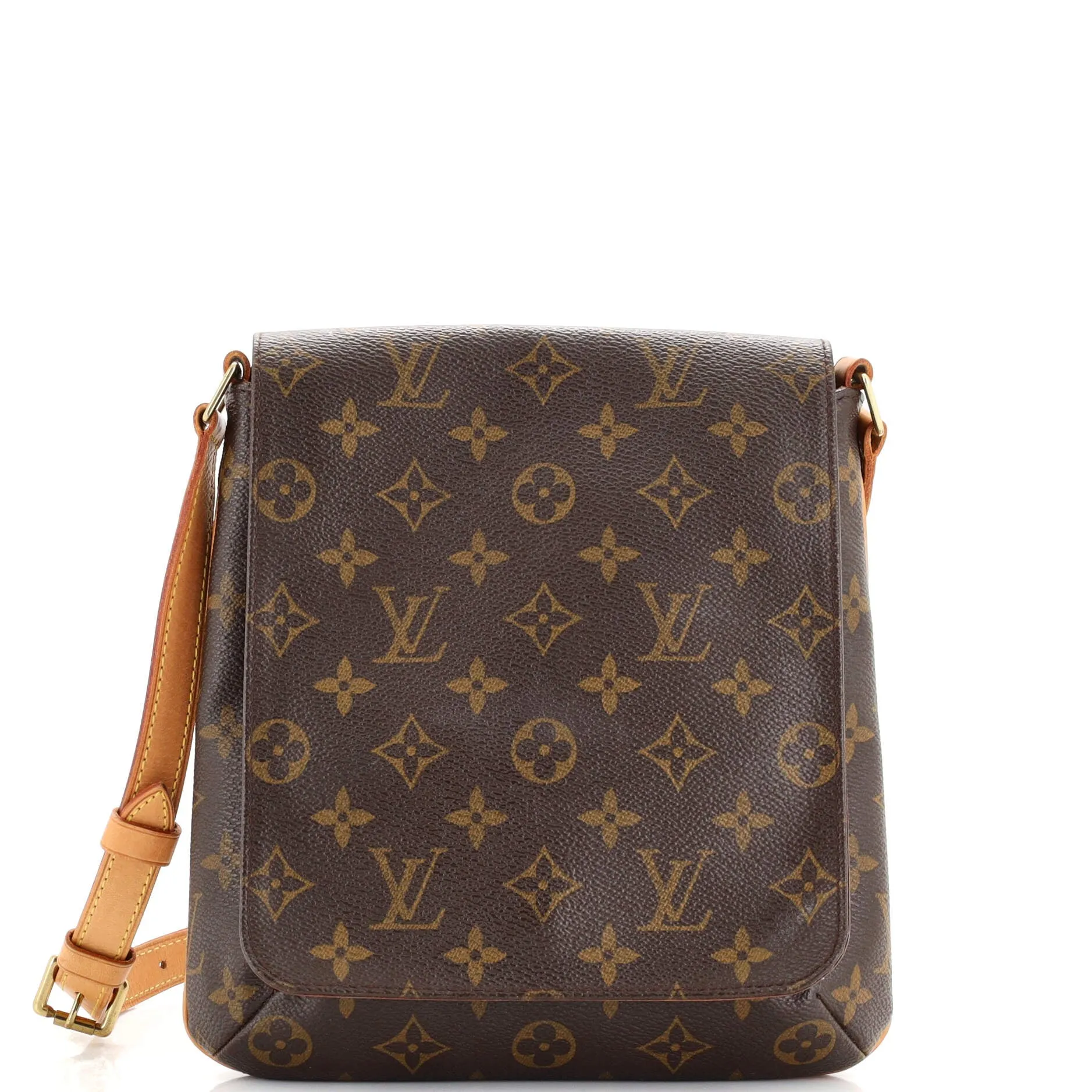 Designer Musette Salsa Handbag Monogram Canvas PM