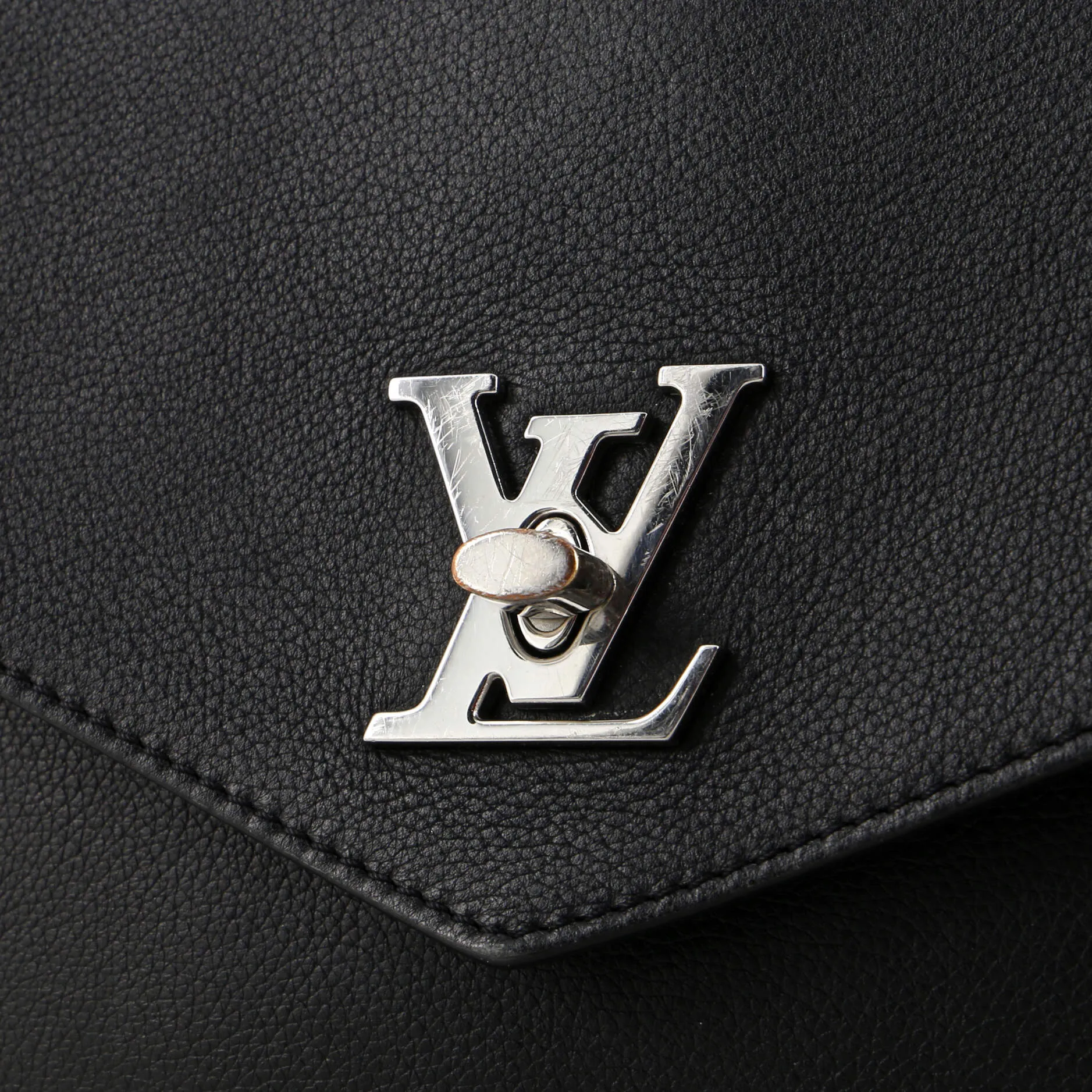 Designer Mylockme Handbag Leather