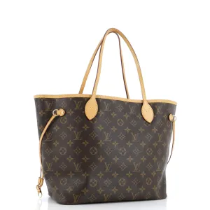 Designer Neverfull NM Tote Monogram Canvas MM