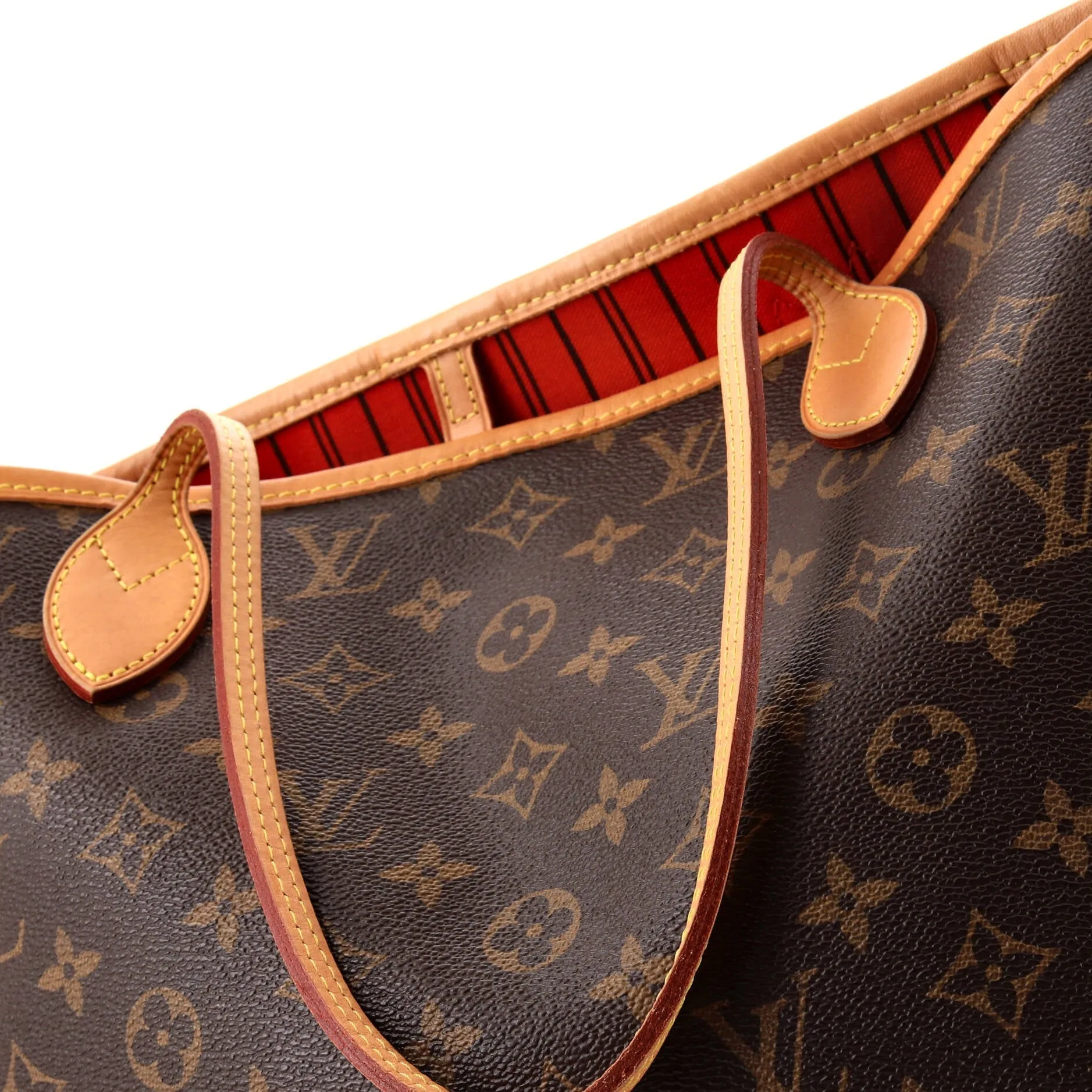 Designer Neverfull NM Tote Monogram Canvas MM