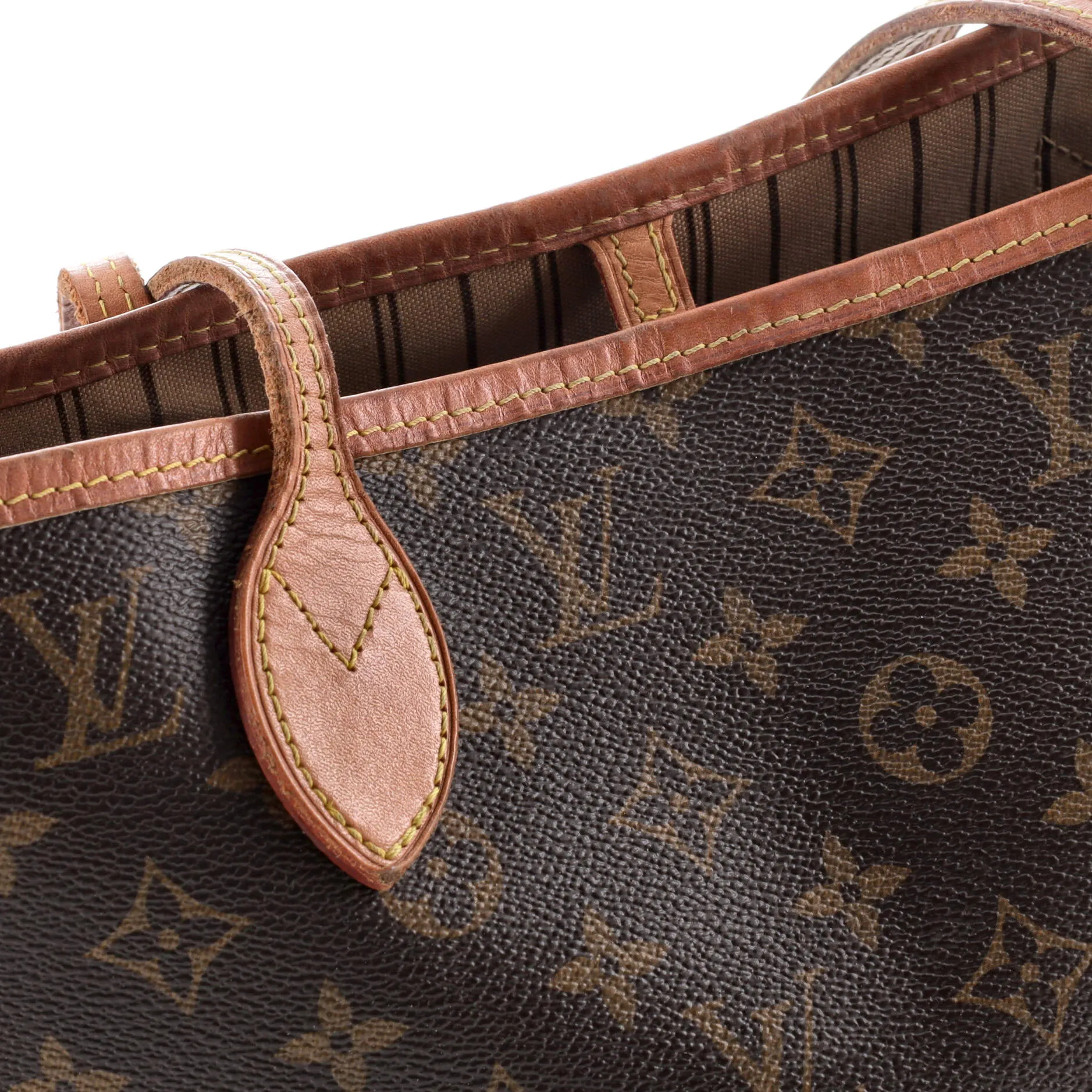 Designer Neverfull NM Tote Monogram Canvas MM