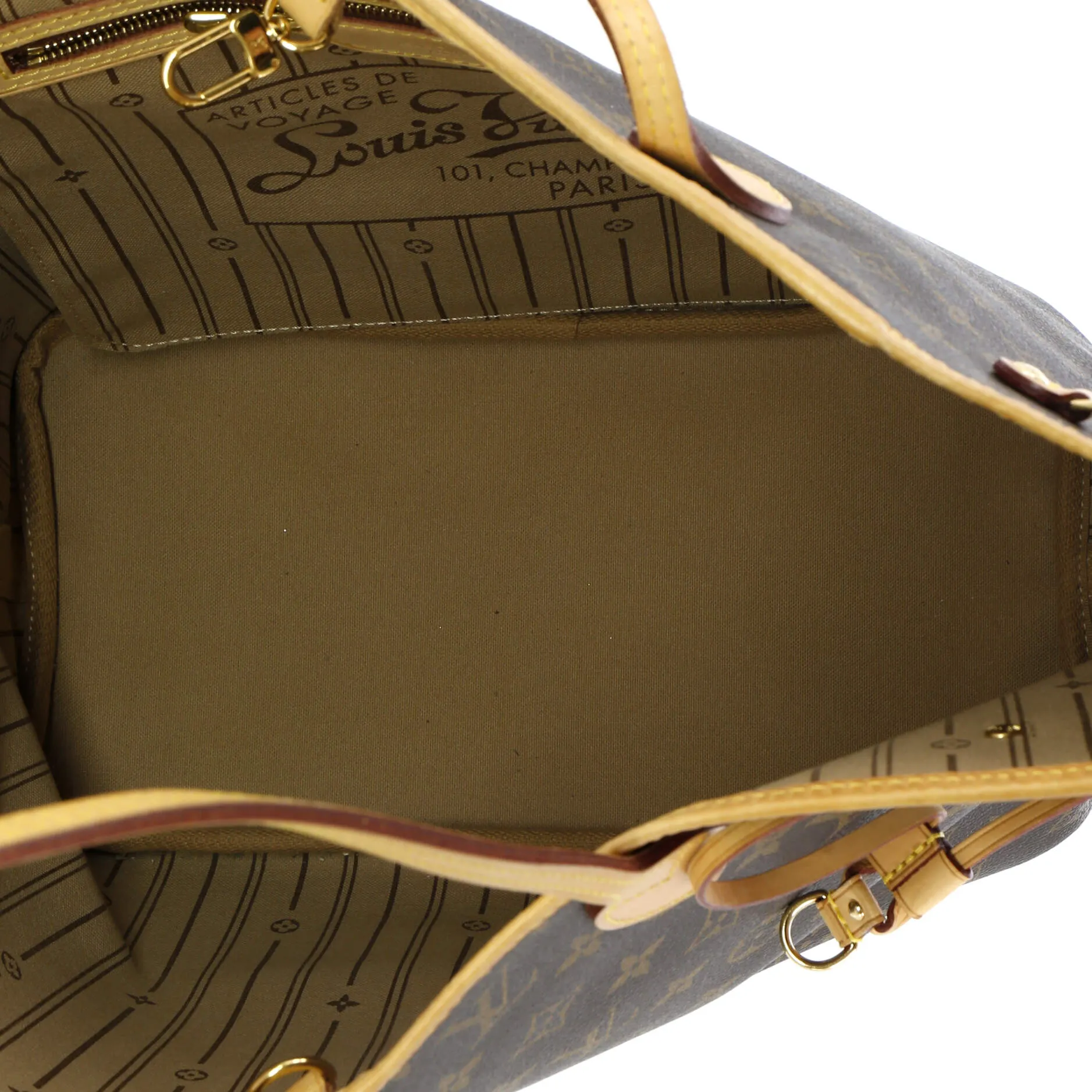 Designer Neverfull NM Tote Monogram Canvas MM