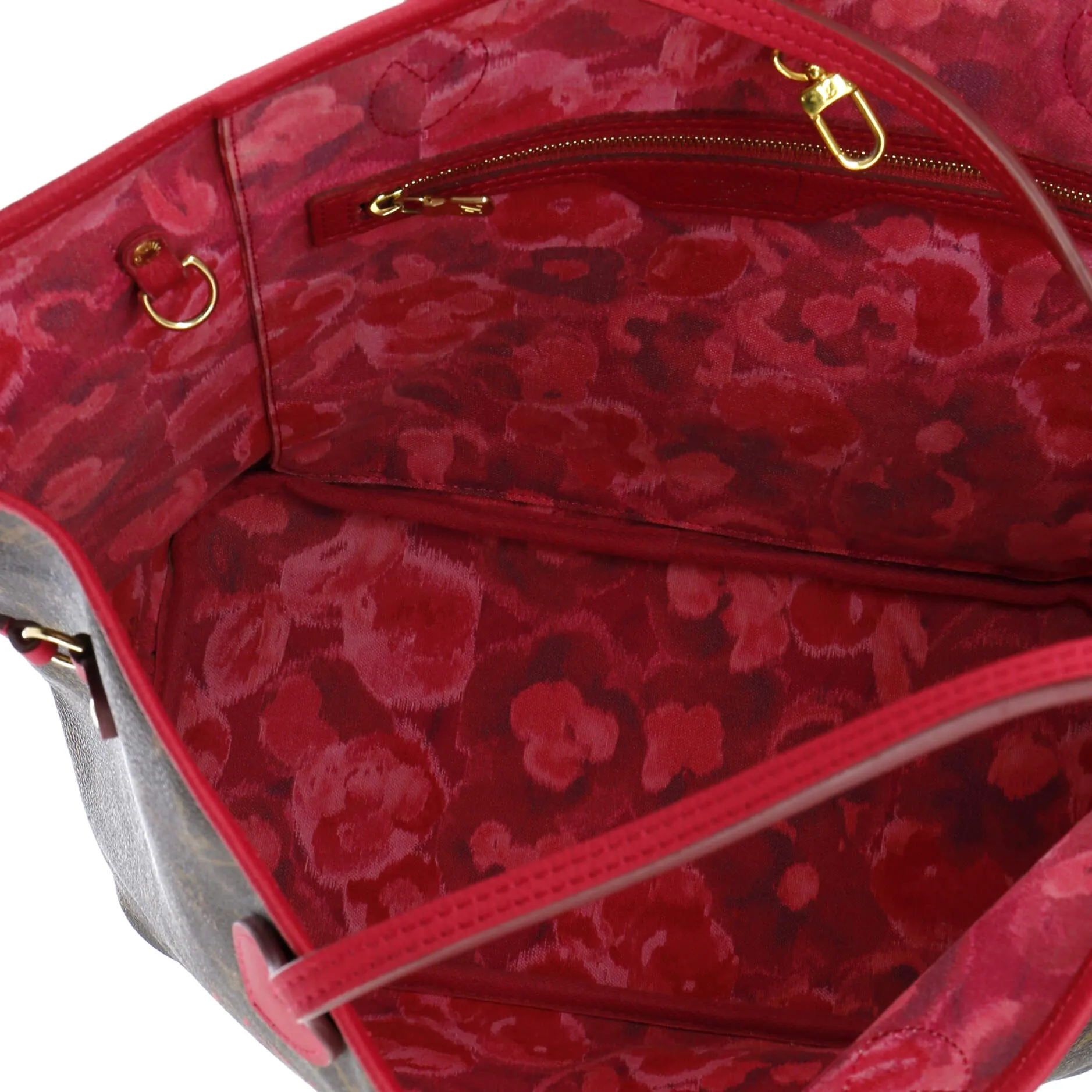 Designer Neverfull Tote Limited Edition Ikat Monogram Canvas MM