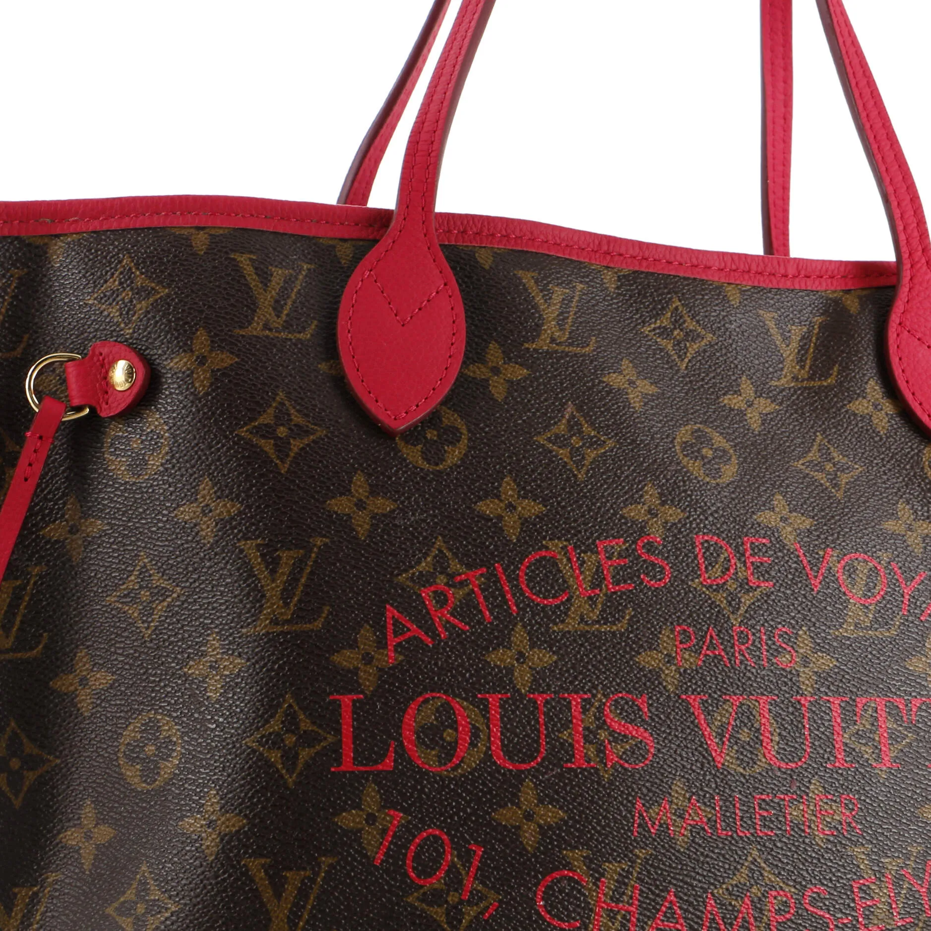 Designer Neverfull Tote Limited Edition Ikat Monogram Canvas MM