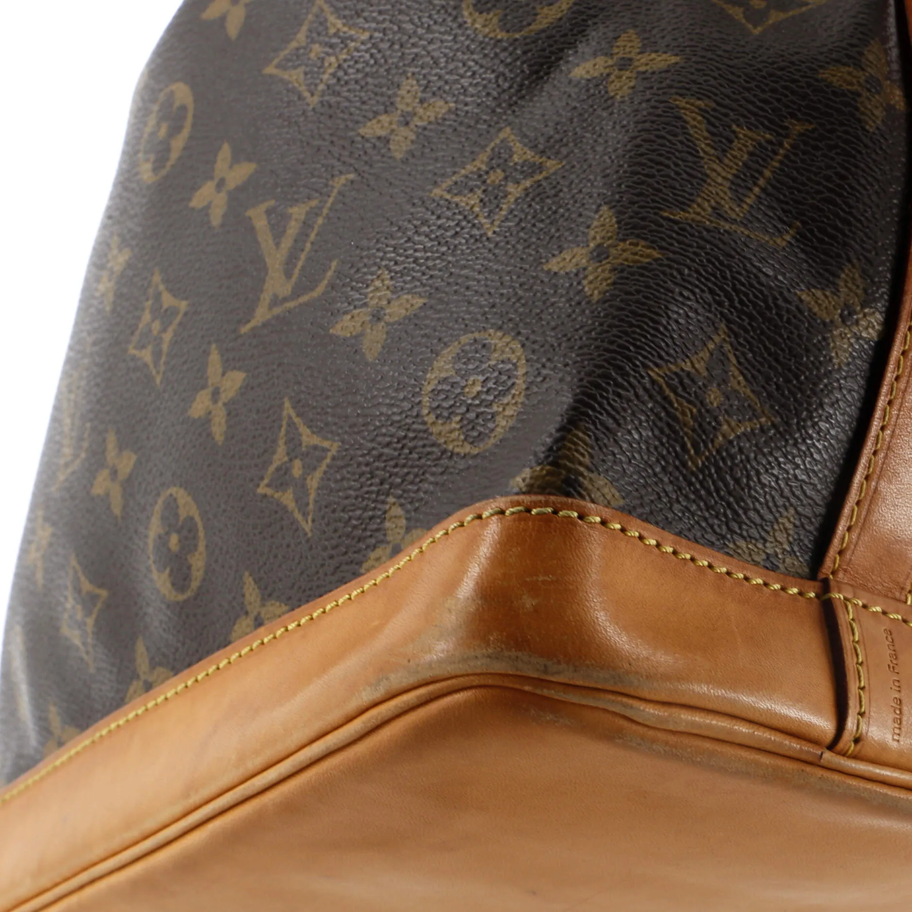 Designer Noe Handbag Monogram Canvas BB