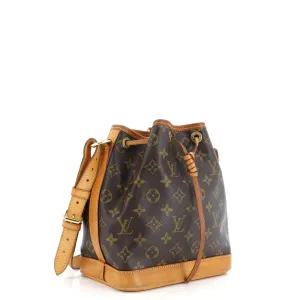 Designer Noe Handbag Monogram Canvas BB