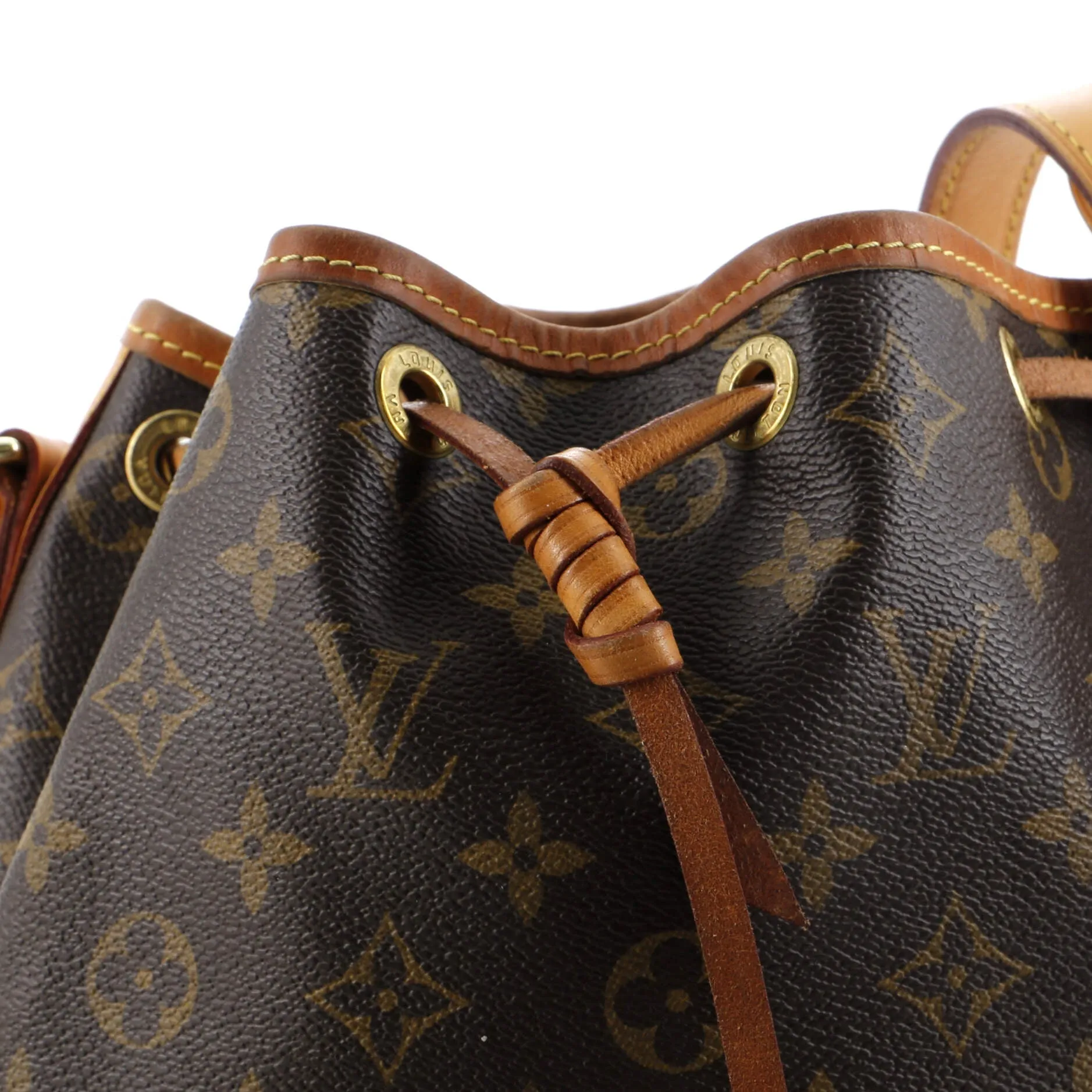 Designer Noe Handbag Monogram Canvas BB