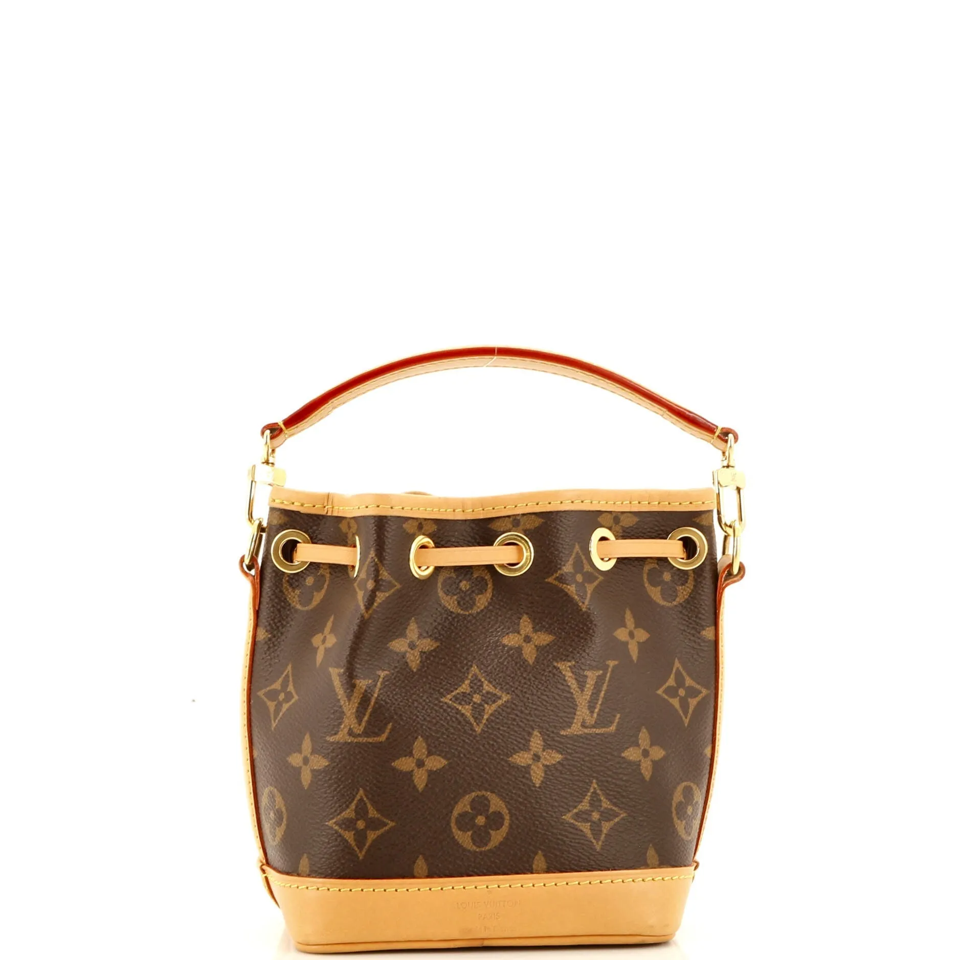 Designer Noe NM Handbag Monogram Canvas Nano