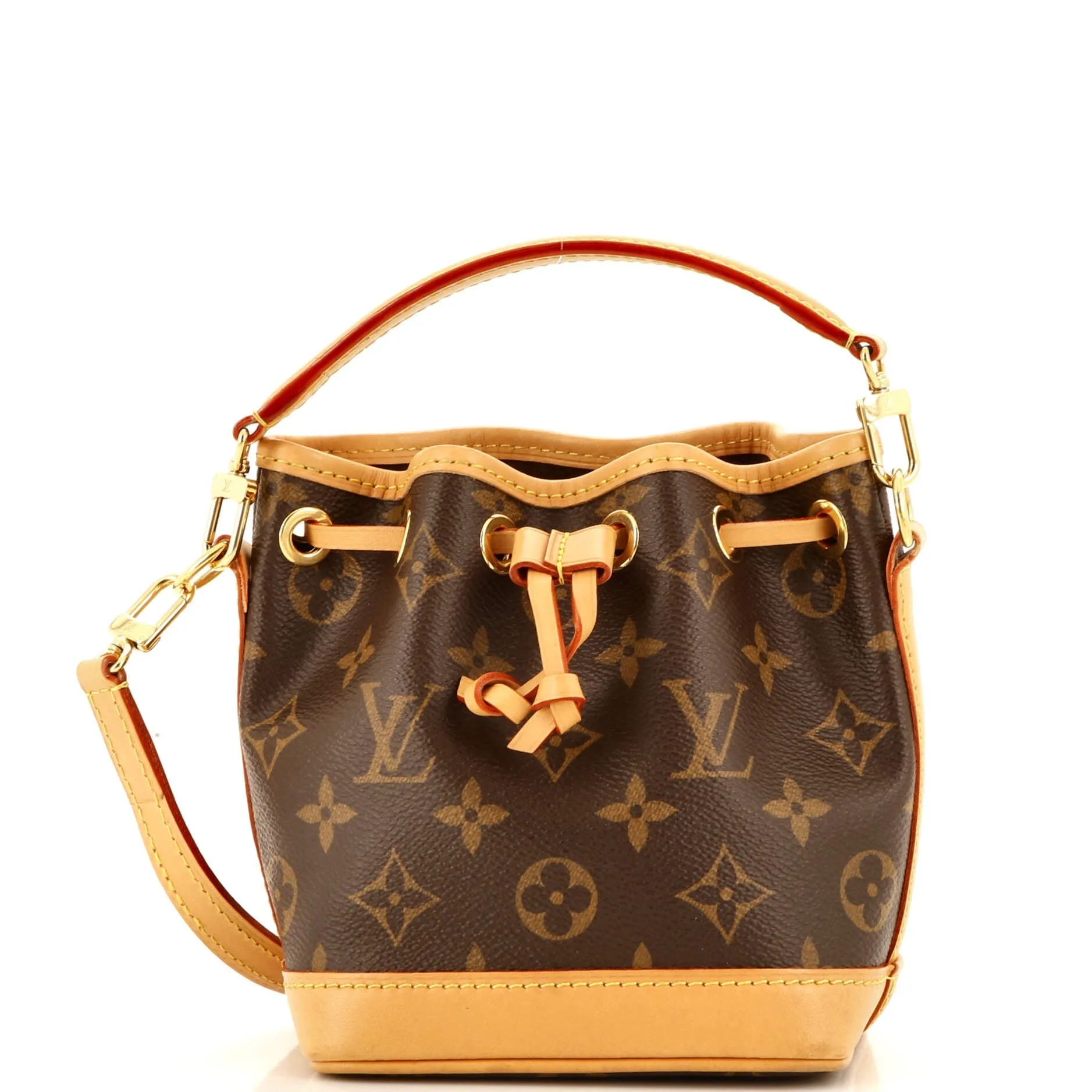 Designer Noe NM Handbag Monogram Canvas Nano