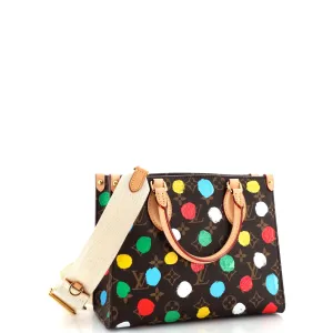 Designer OnTheGo Tote Yayoi Kusama Painted Dots Monogram Canvas PM