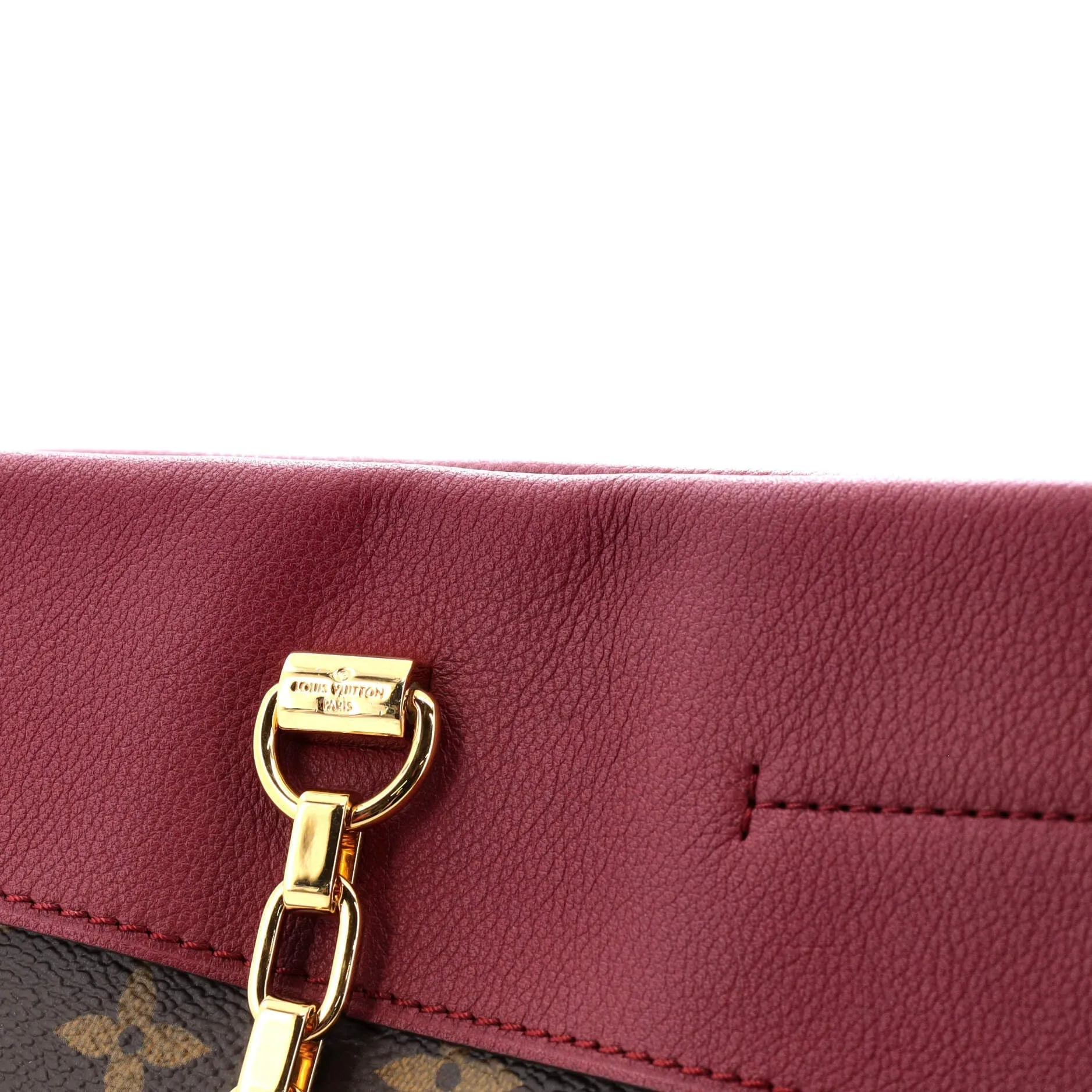 Designer Pallas Shopper Monogram Canvas and Calfskin