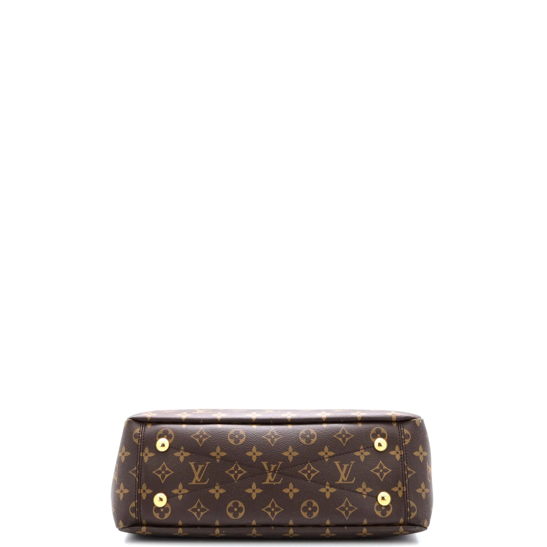 Designer Pallas Shopper Monogram Canvas and Calfskin