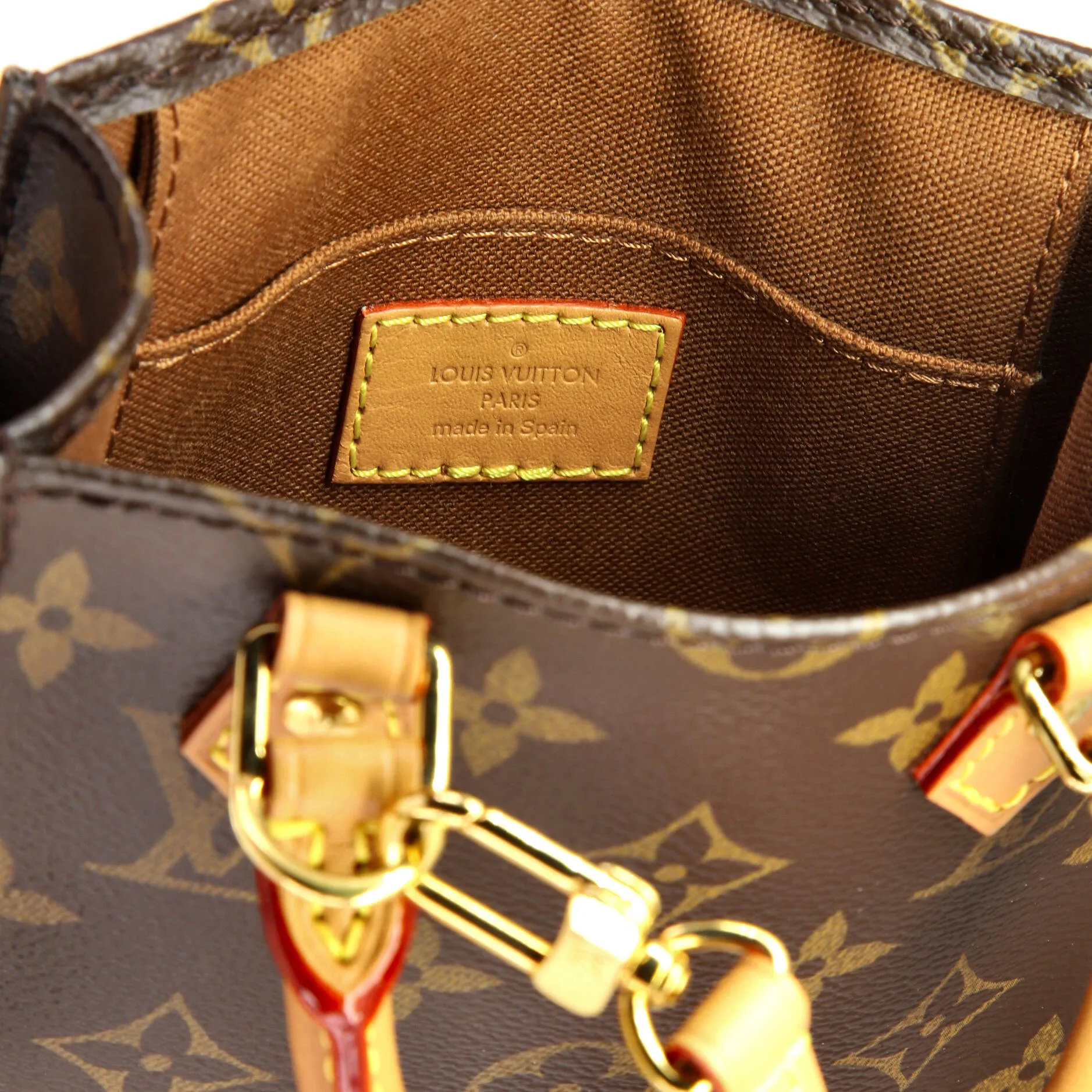 Designer Petit Sac Plat Bag Monogram Canvas