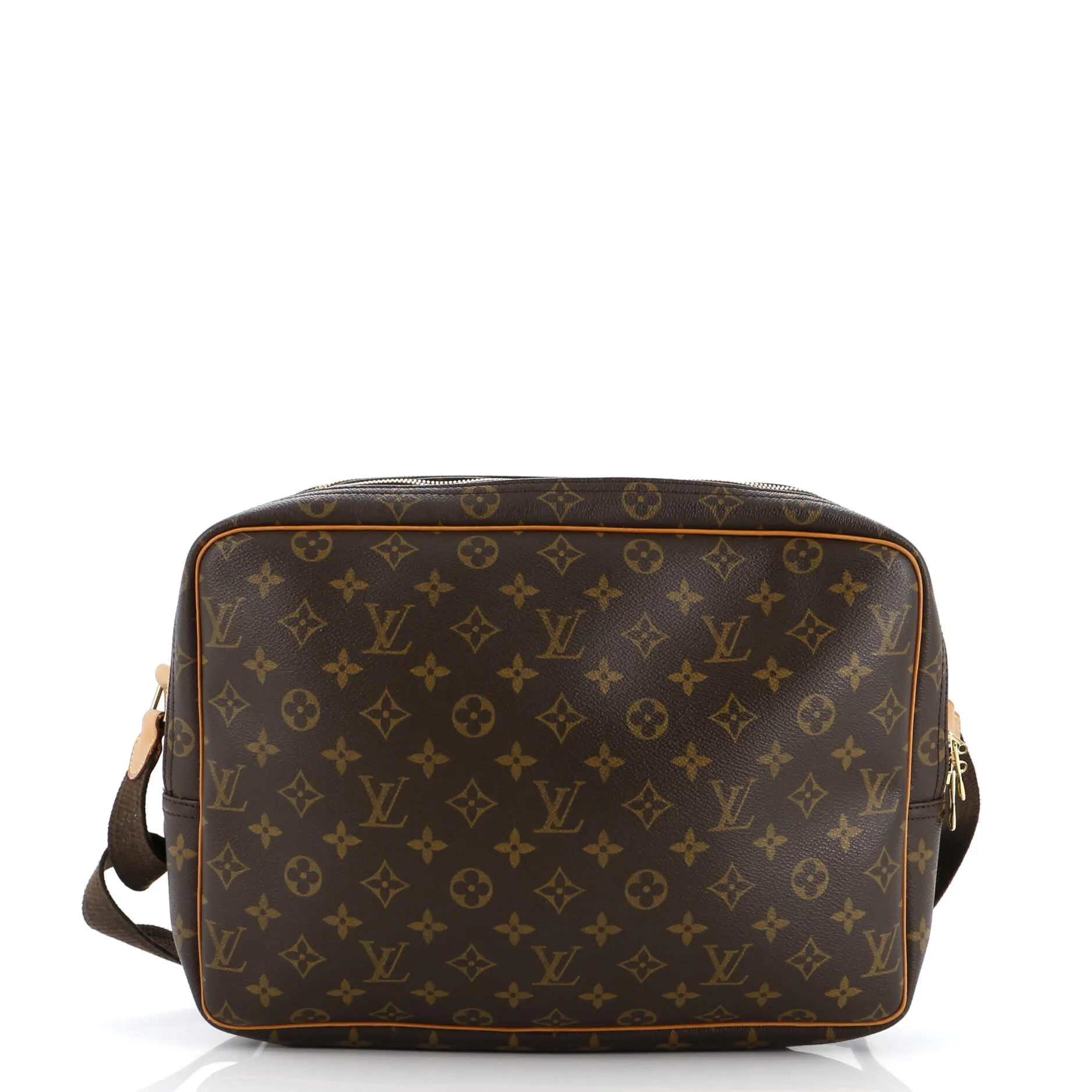 Designer Reporter Bag Monogram Canvas GM